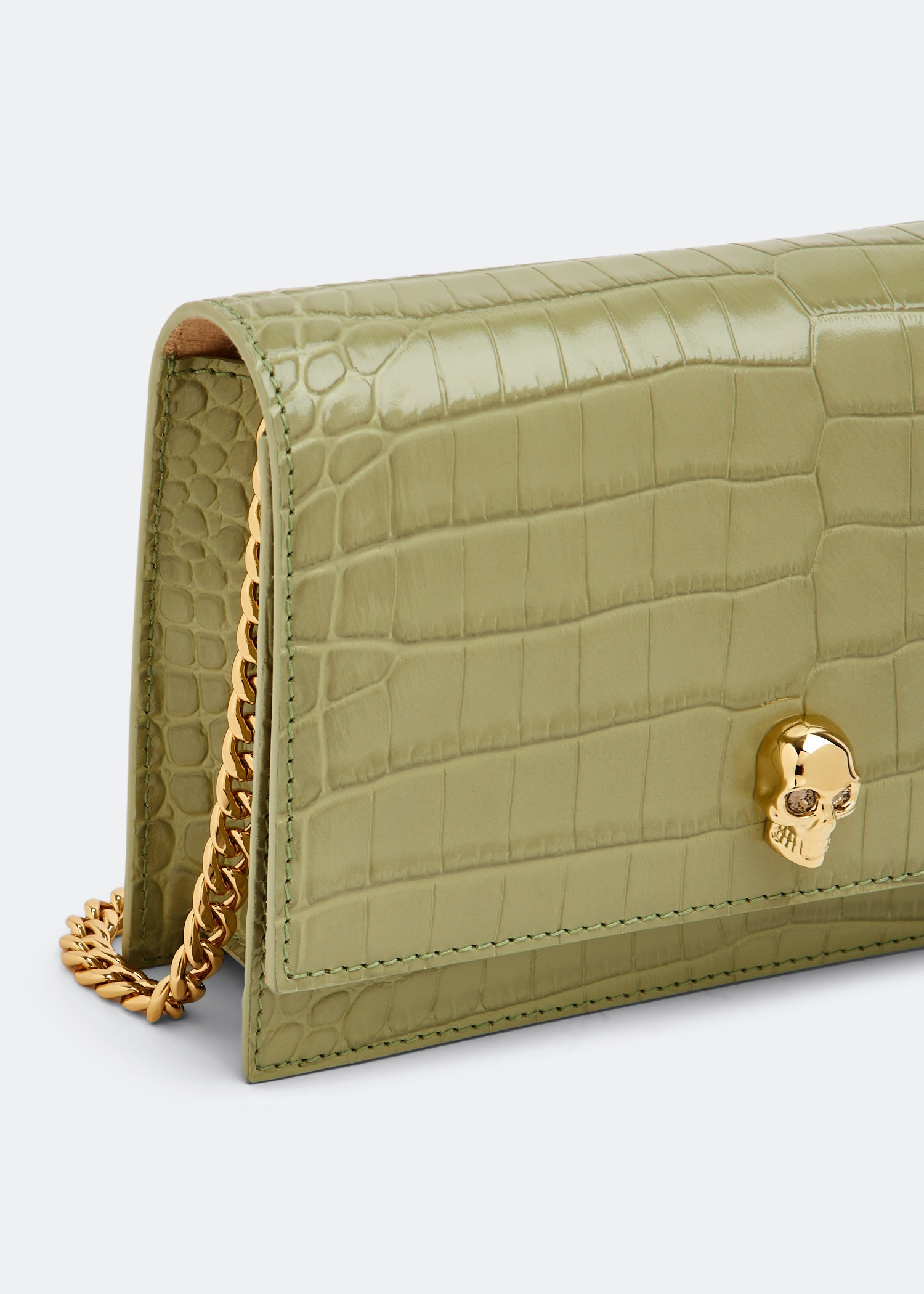 

Small Skull bag, Green