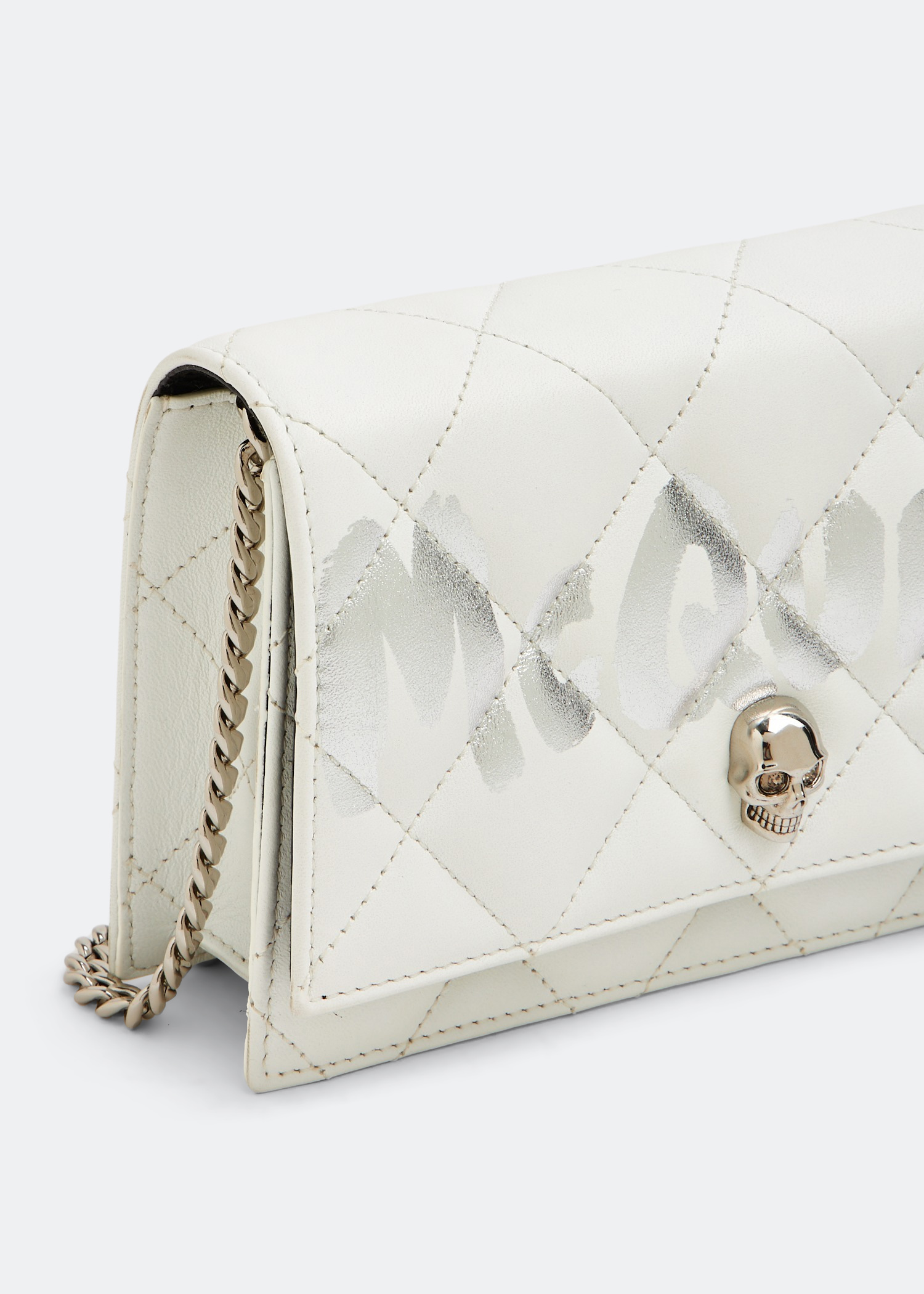 

Small Skull bag, White