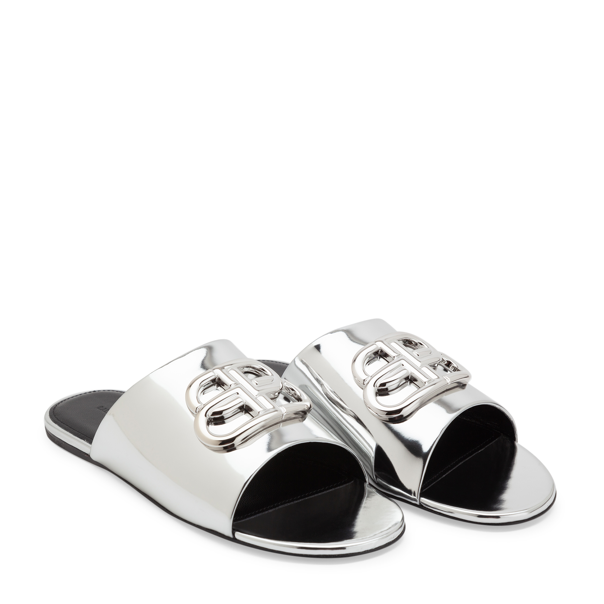 

BB flats sandals, Silver