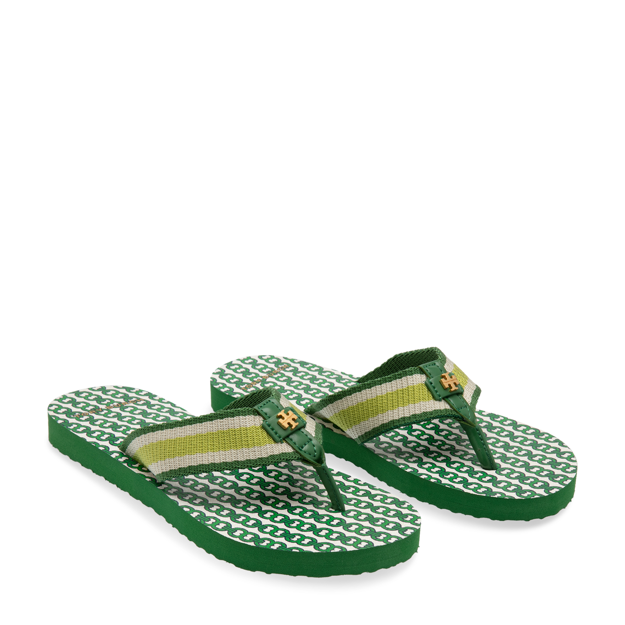 

Gemini link flip flops, Green