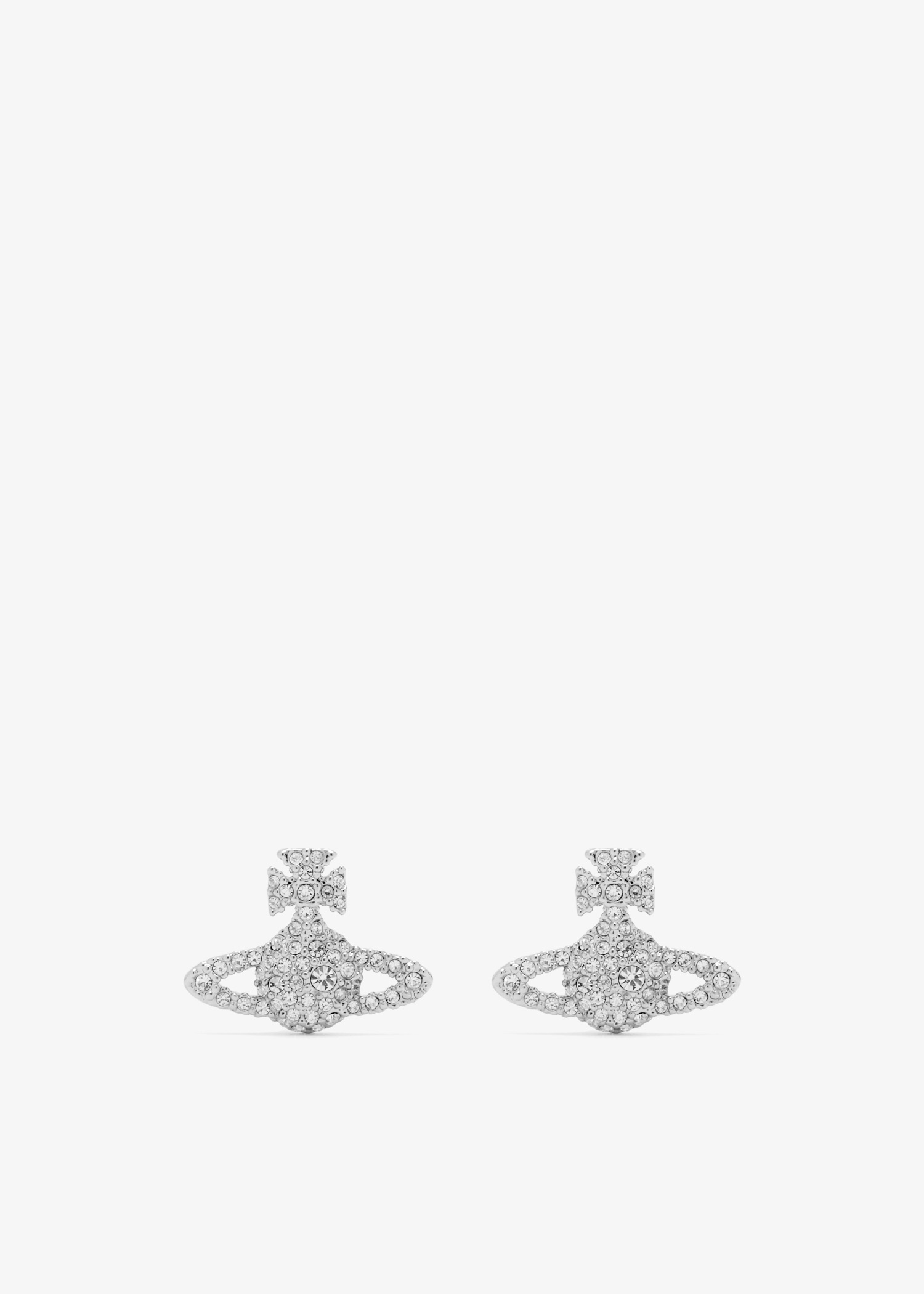 

Grace Bas Relief stud earrings, Silver