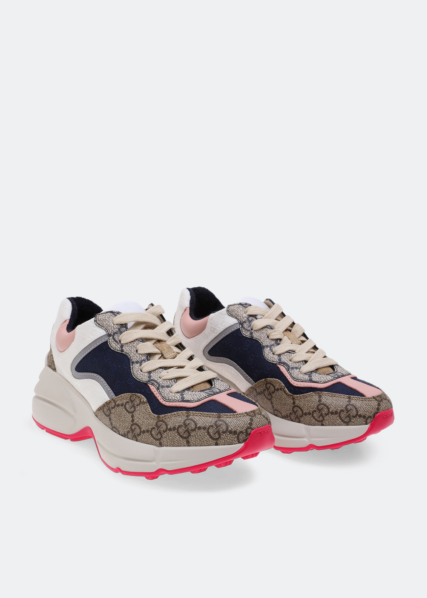 

GG Rhyton sneakers, White
