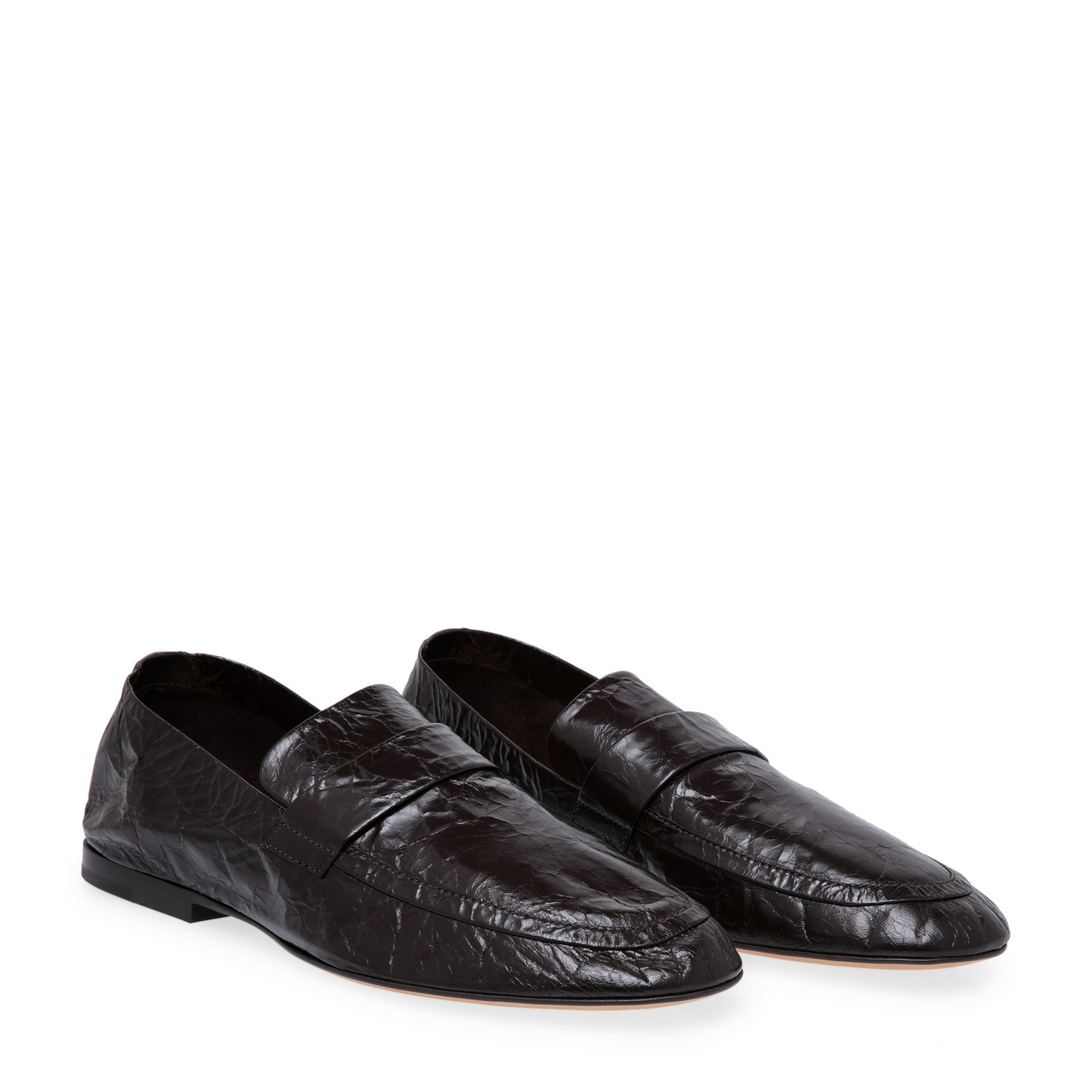 

Leather loafers, Black