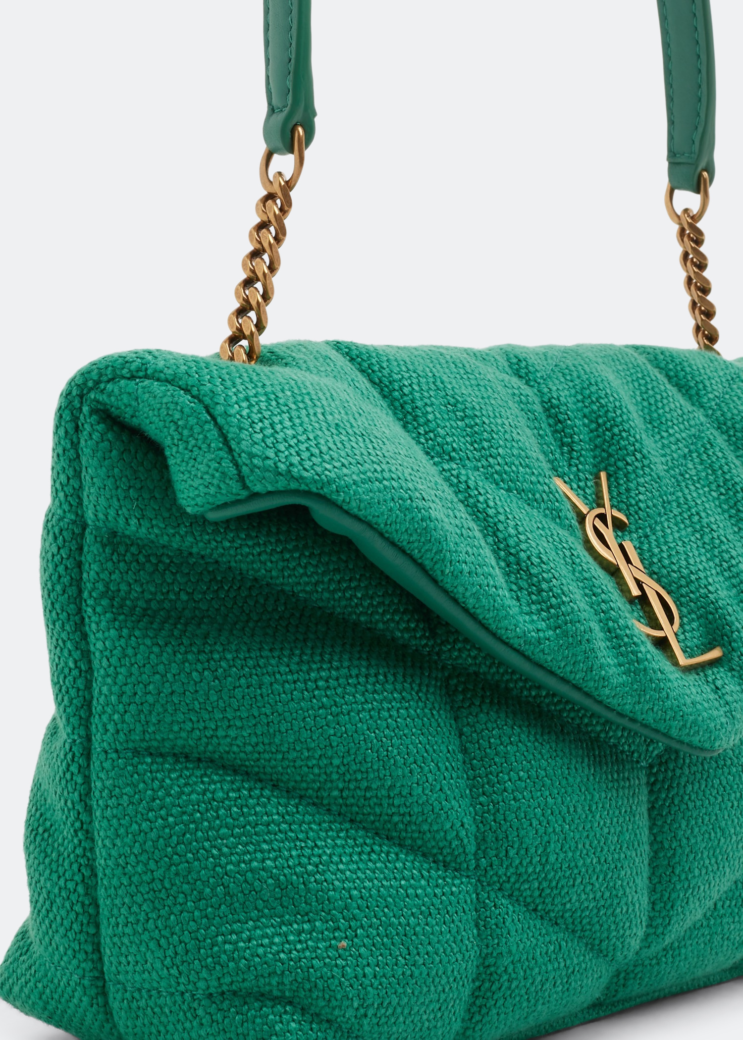 

Puffer Toy bag, Green