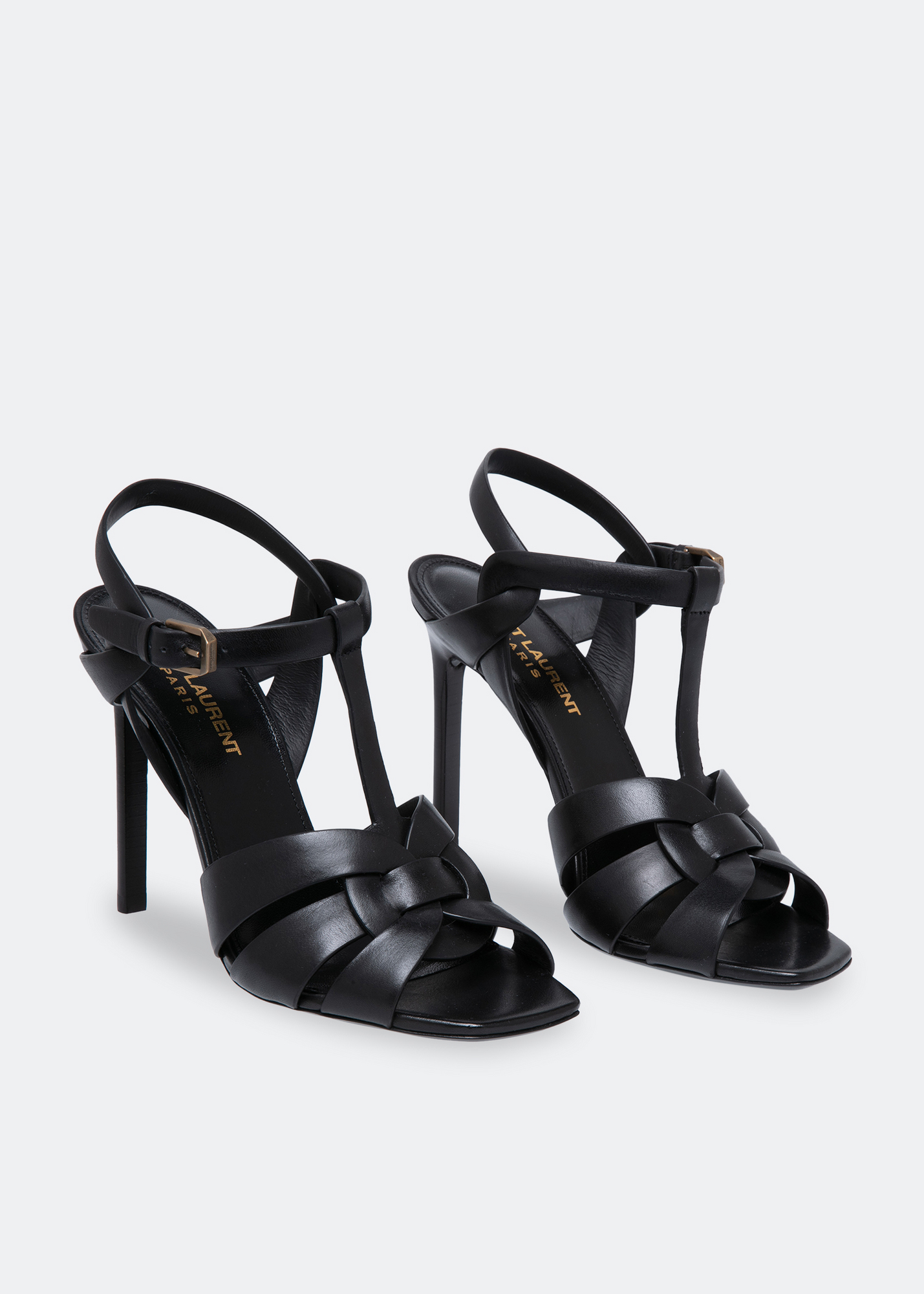 

Tribute leather sandals, Black