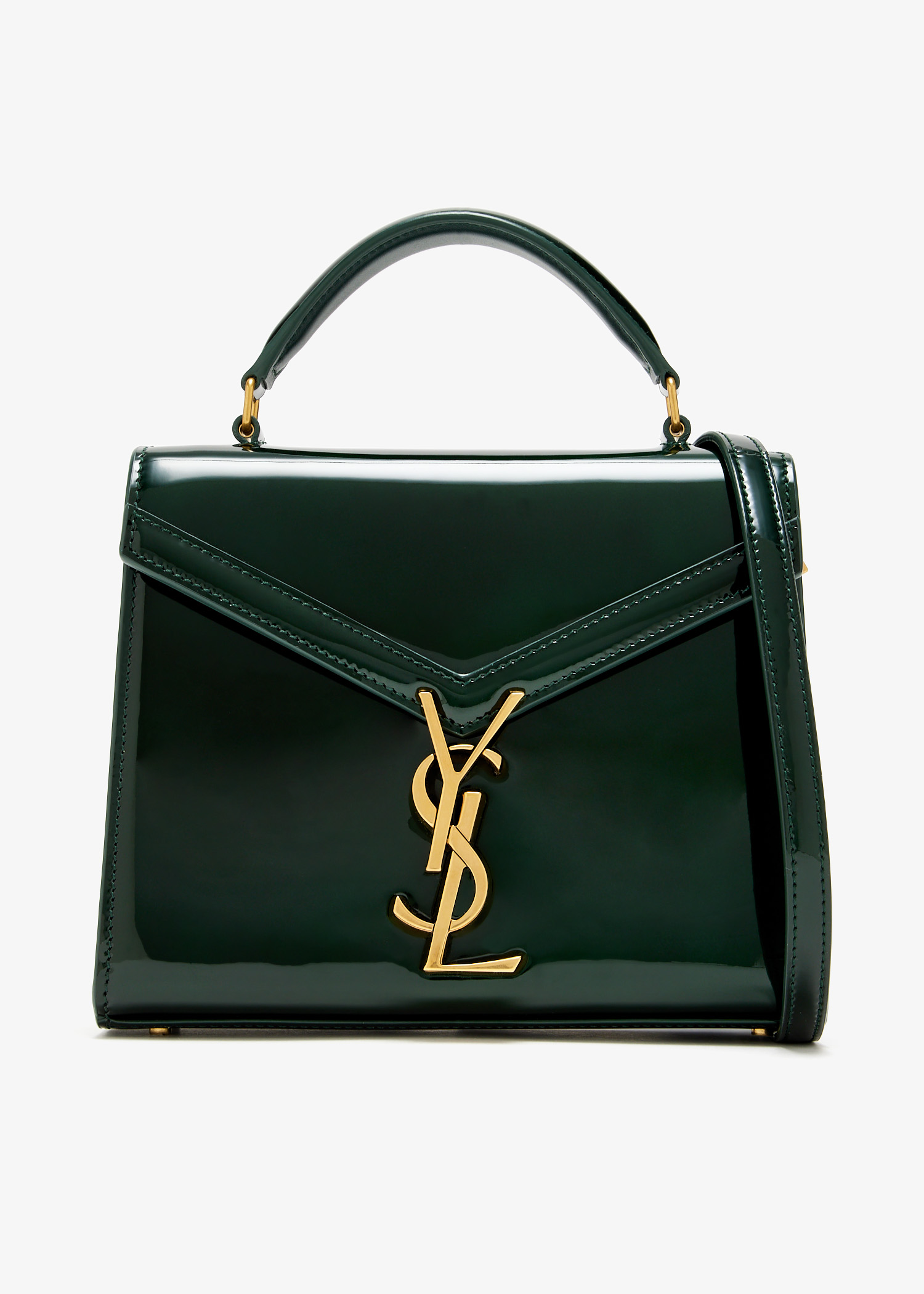 

Cassandra mini top handle bag, Green