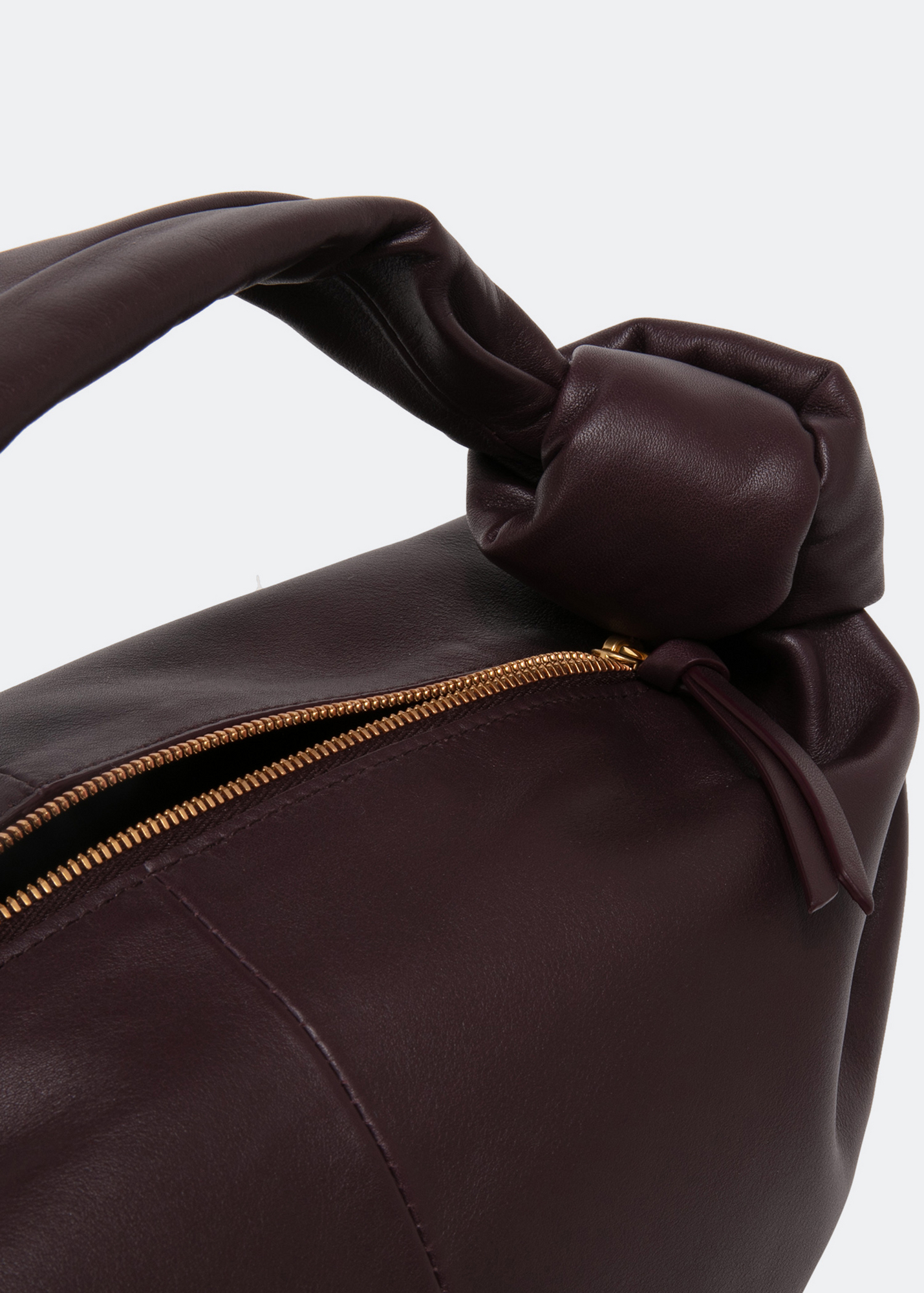

Double knot bag, Brown