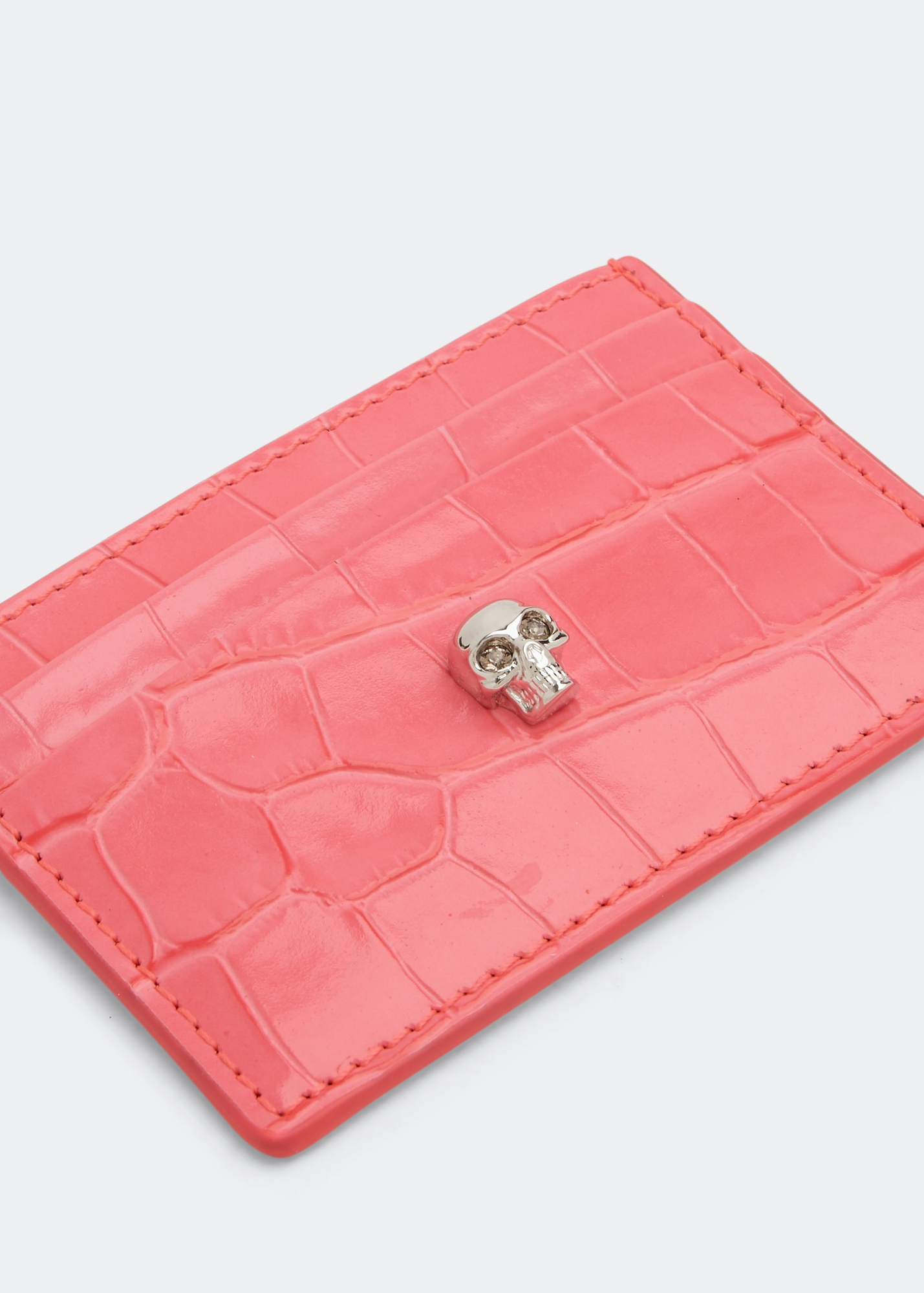 

Skull card holder, Pink