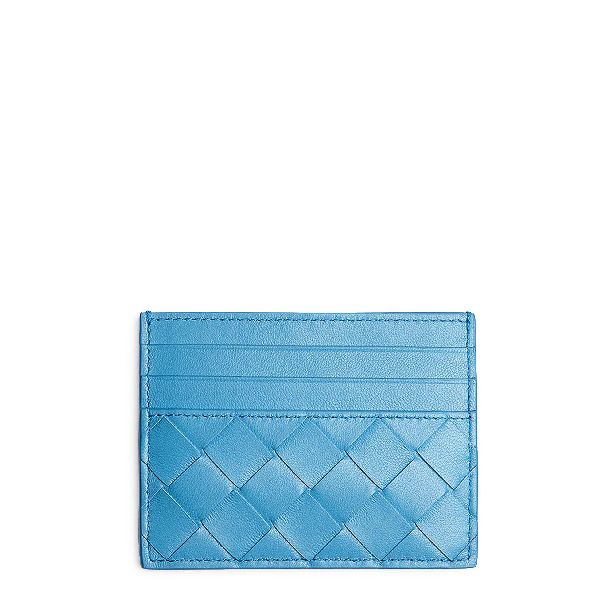 

Intrecciato cardholder, Blue