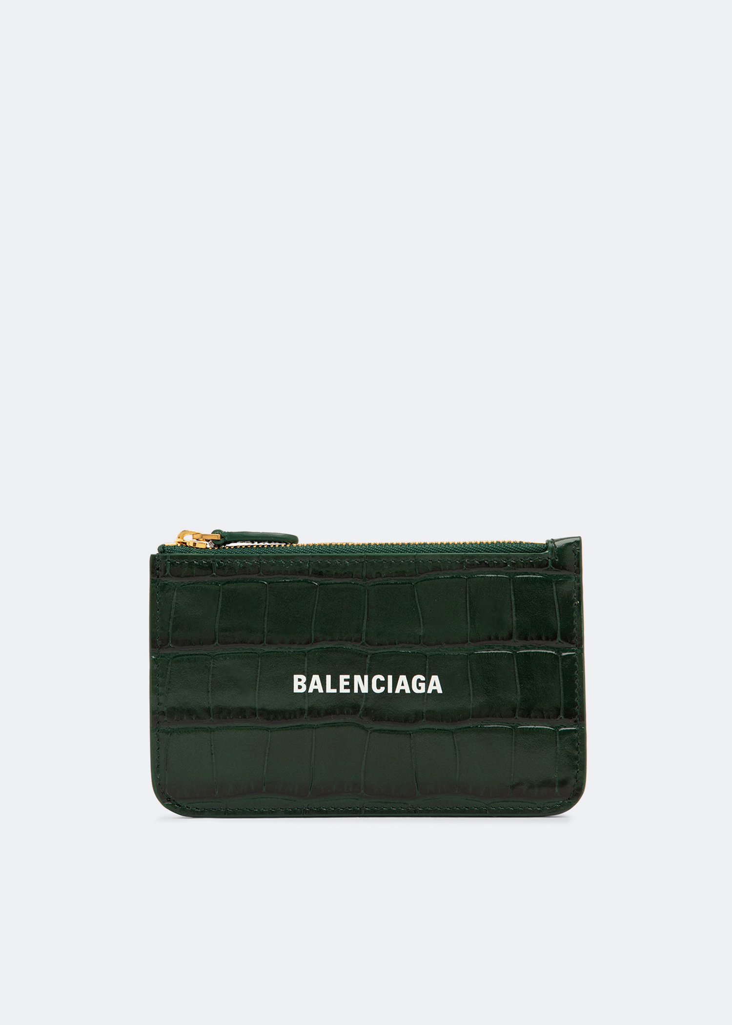 

Long cash coin & cardholder, Green