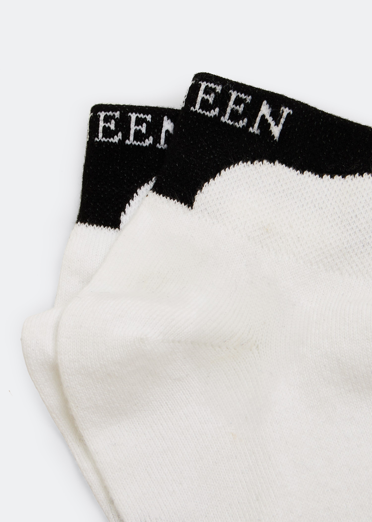 

Logo socks, White