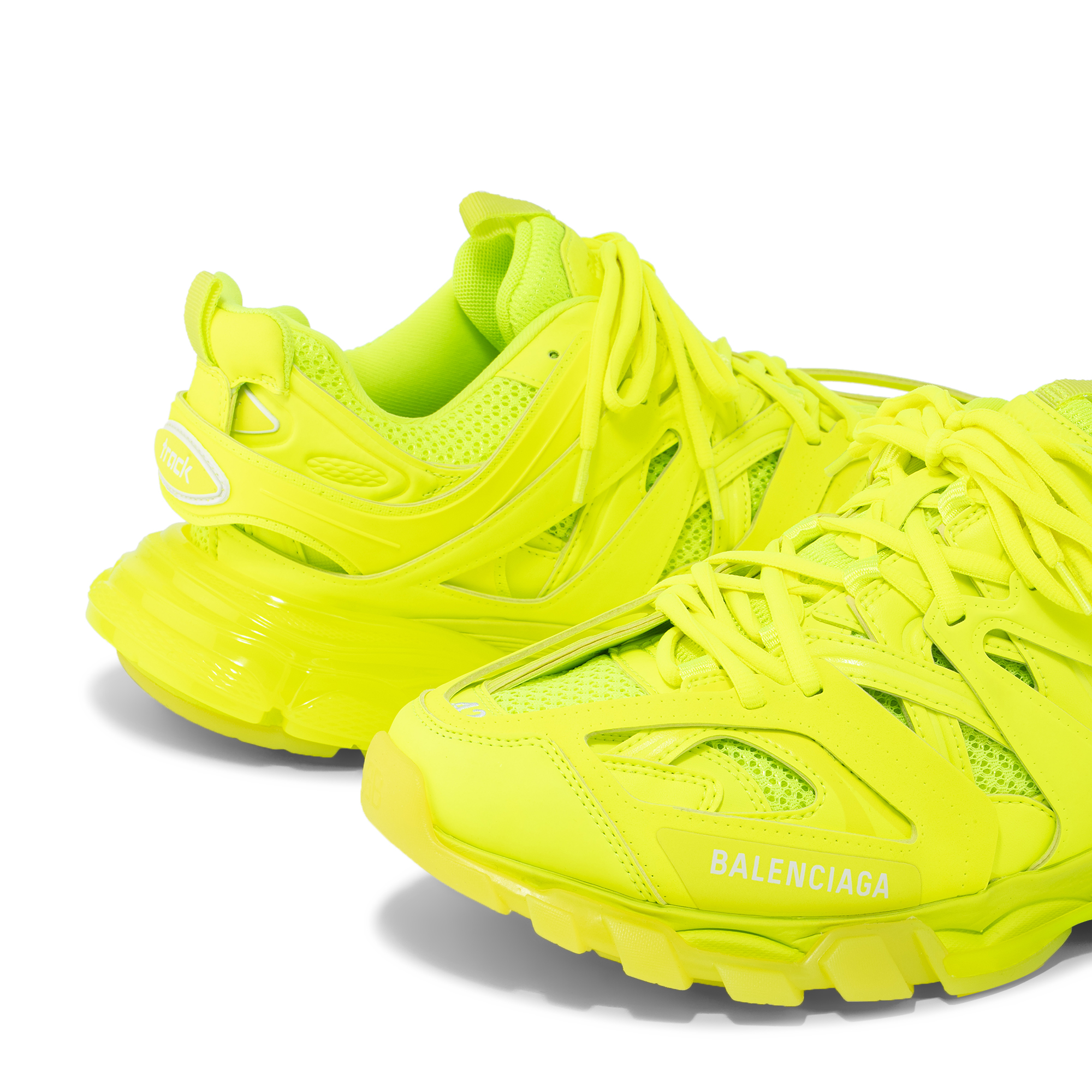 

Track fluo sneakers, Yellow