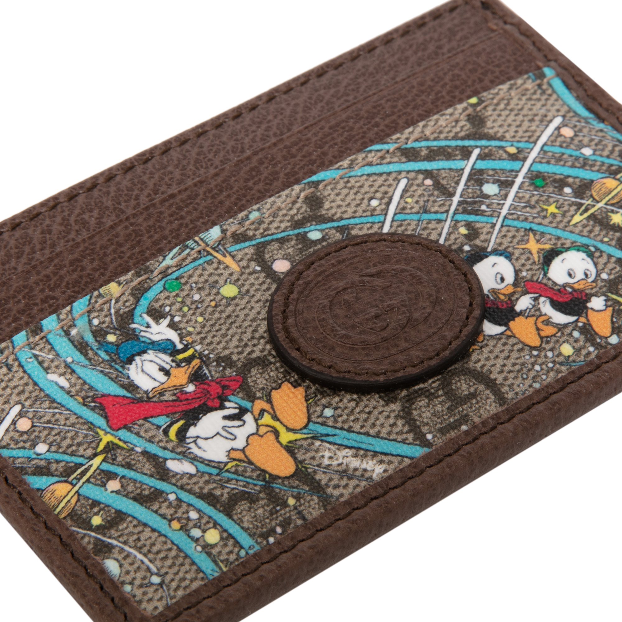 

x Disney Donald Duck card case, Brown