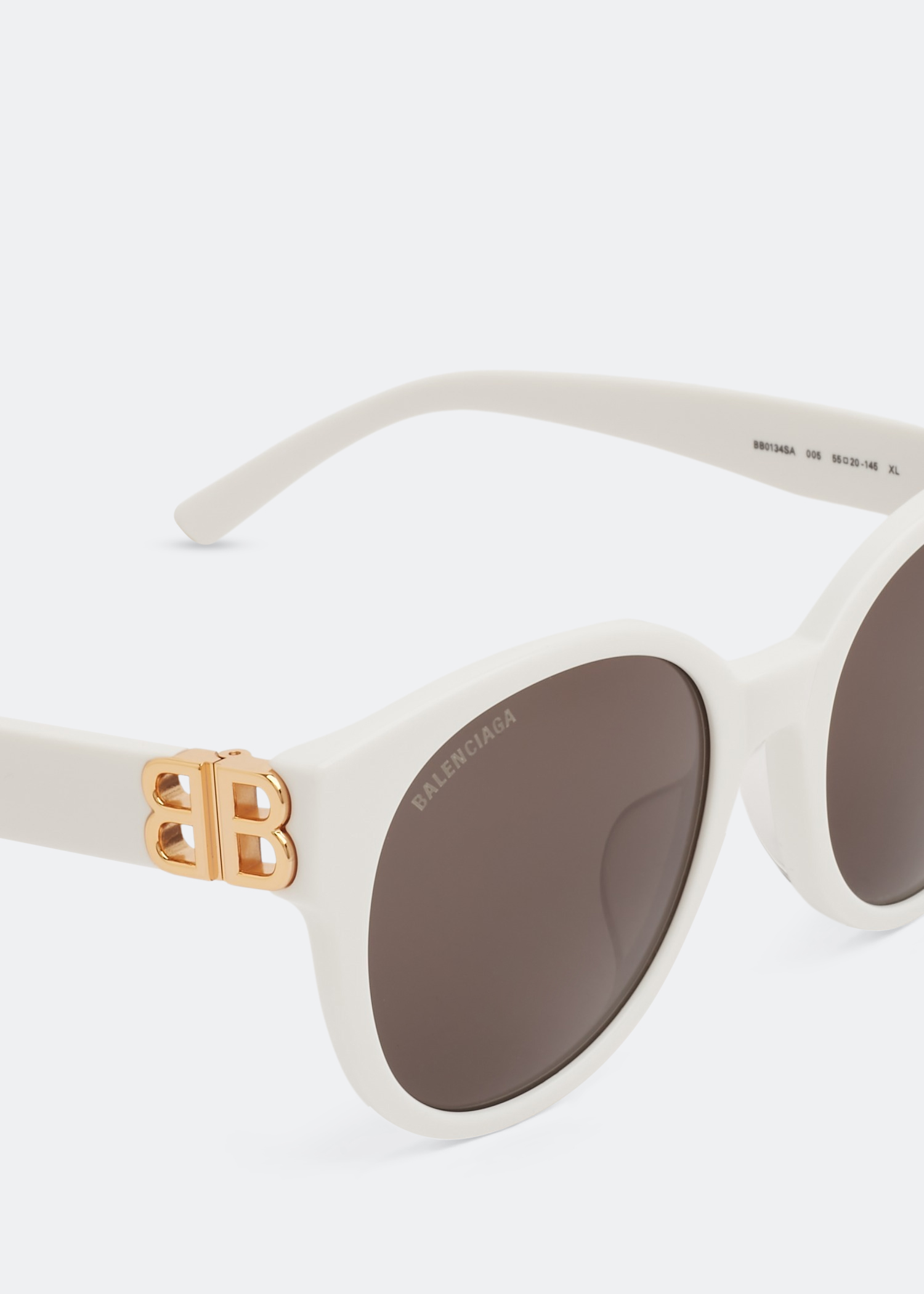 

Dynasty round sunglasses, White