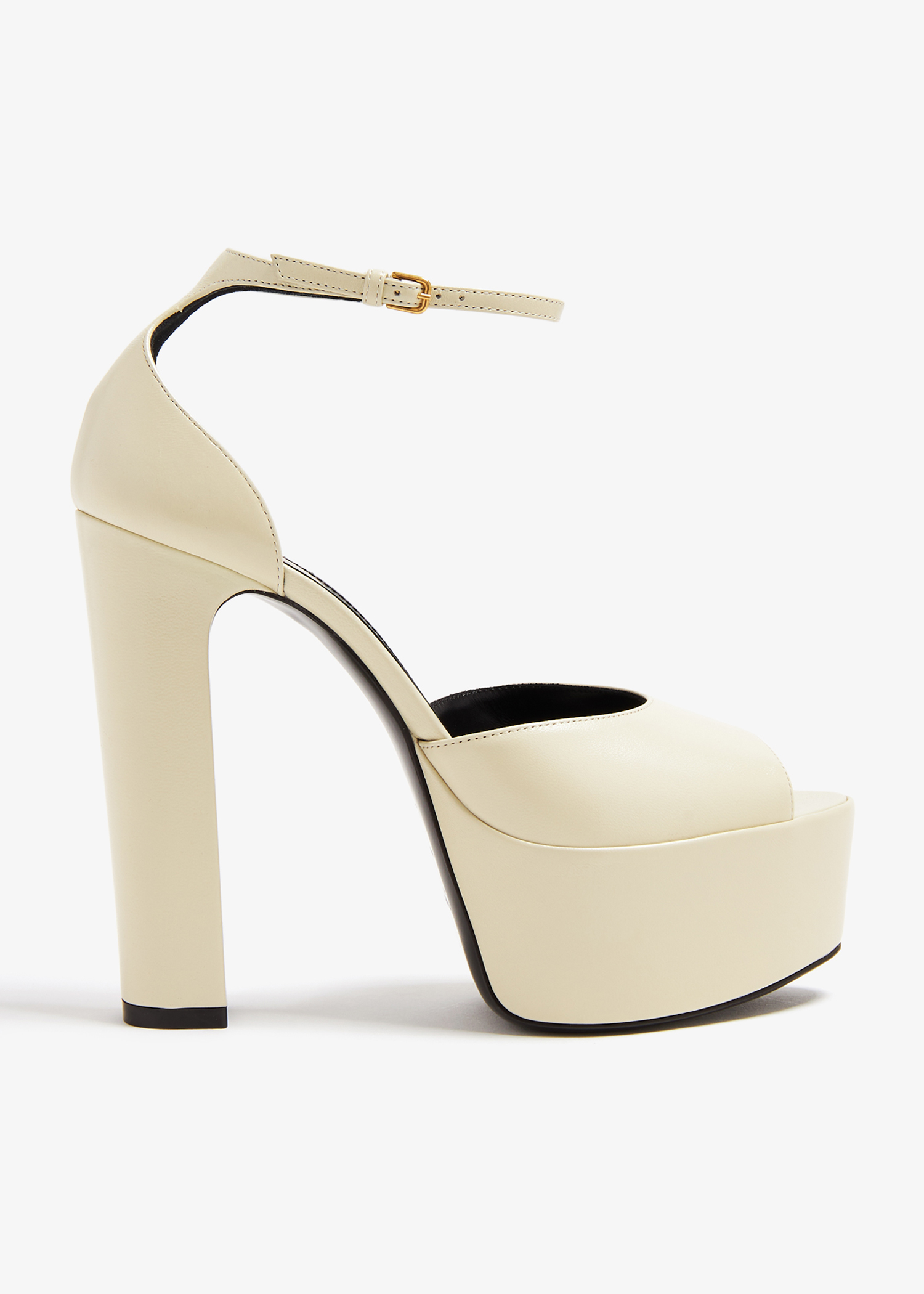 

Jodie platform sandals, White