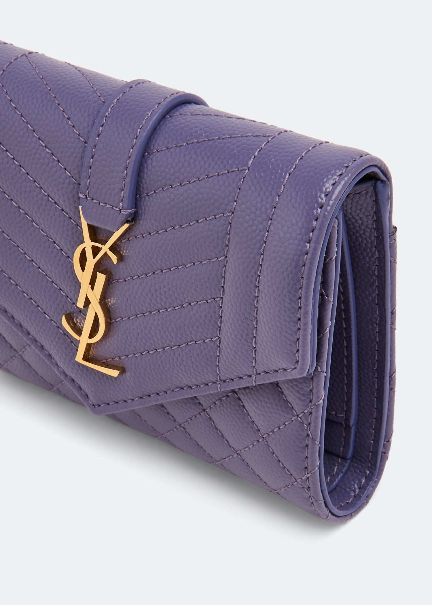 

Monogramme compact trifold wallet, Purple