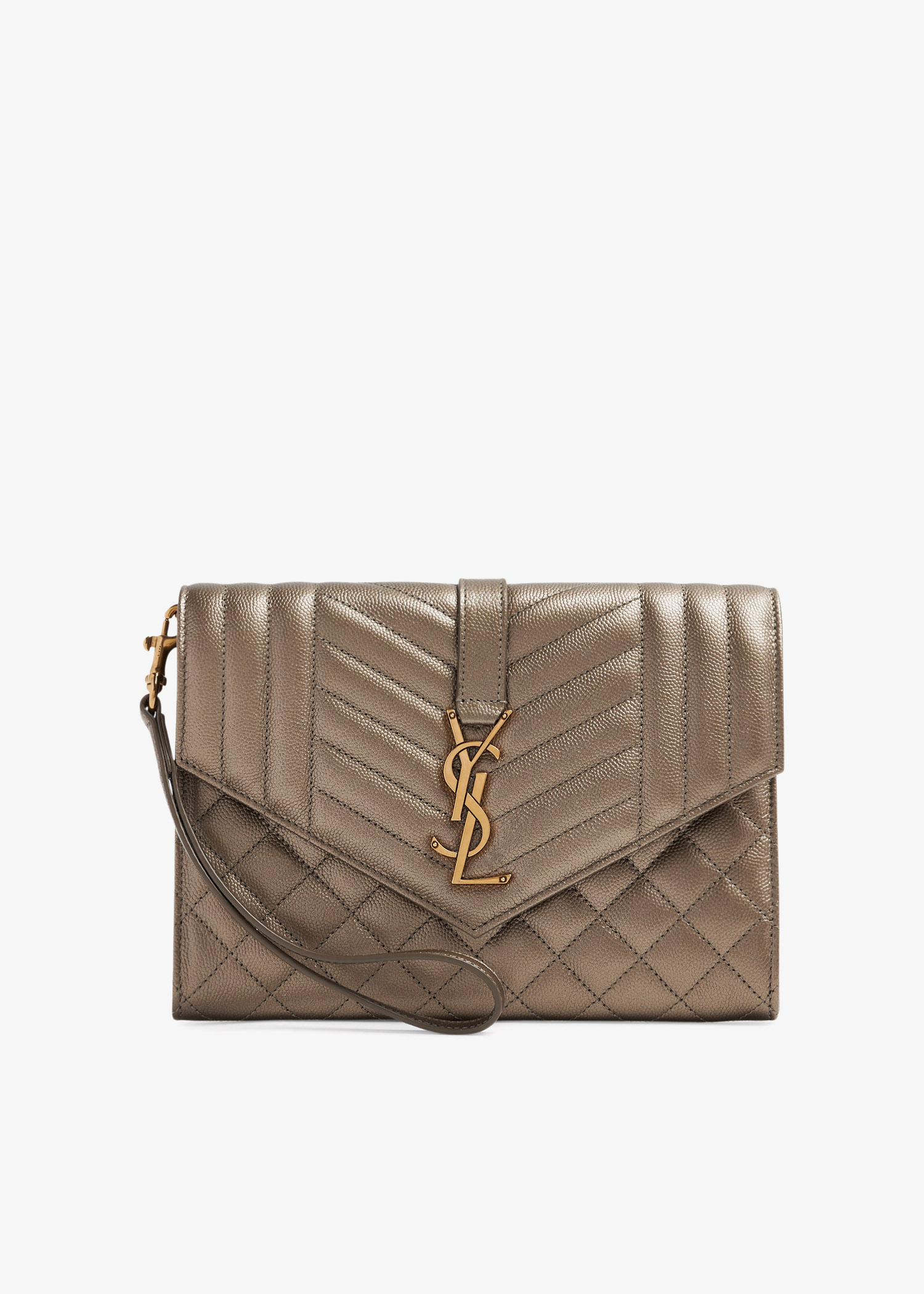 

Envelope flap pouch, Metallic