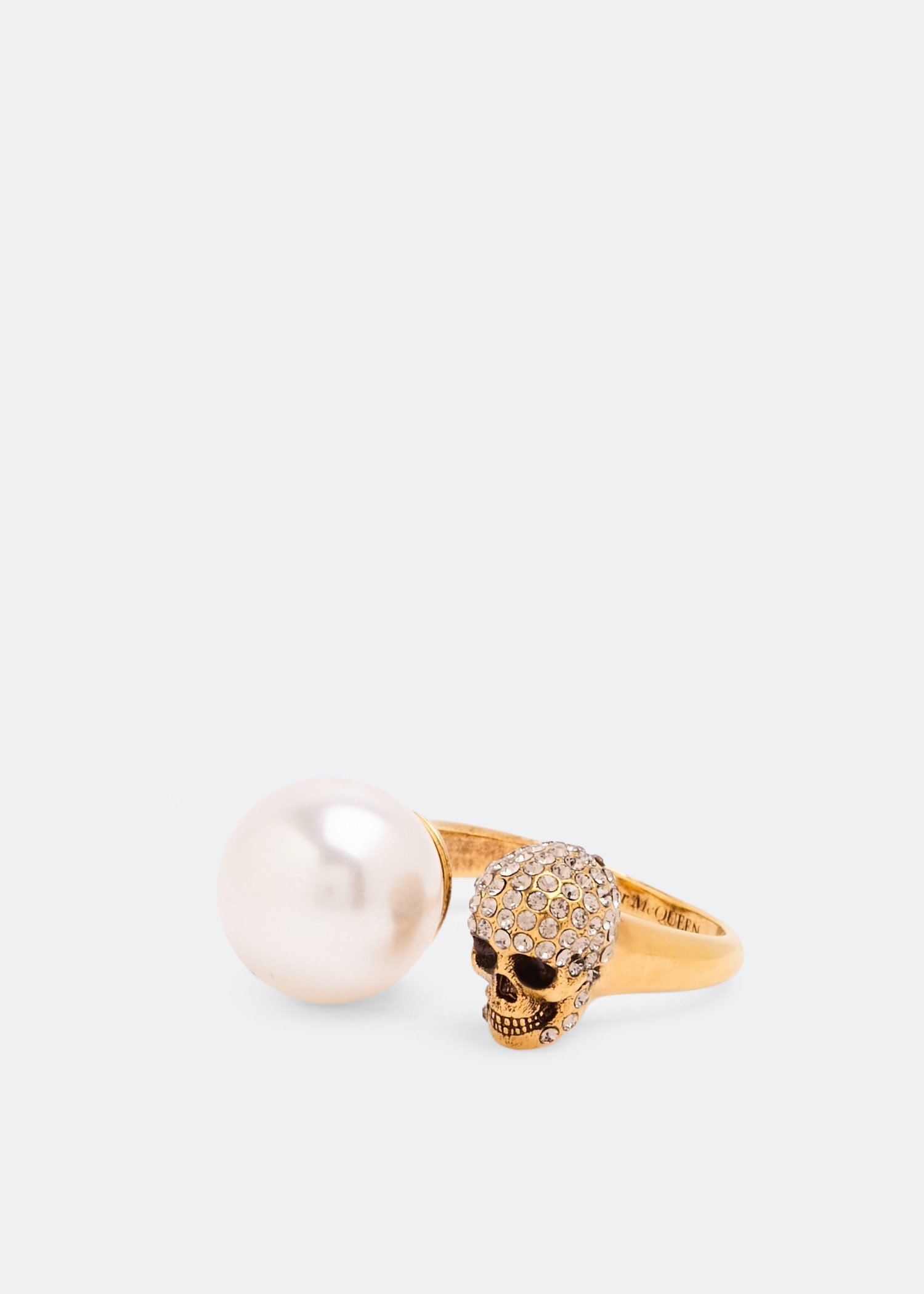 

Skull ring, Gold