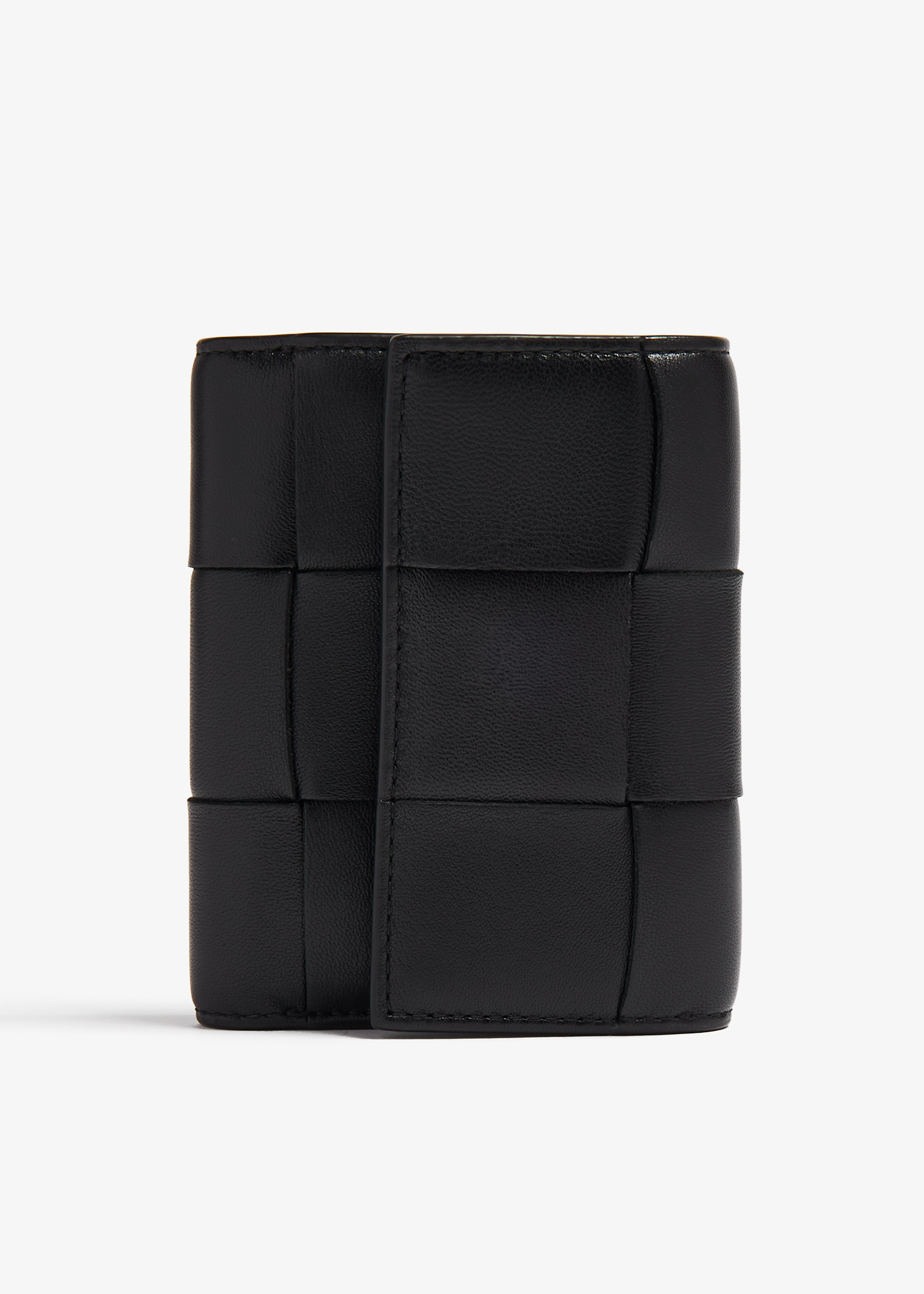 

Small Cassette tri-fold wallet, Black