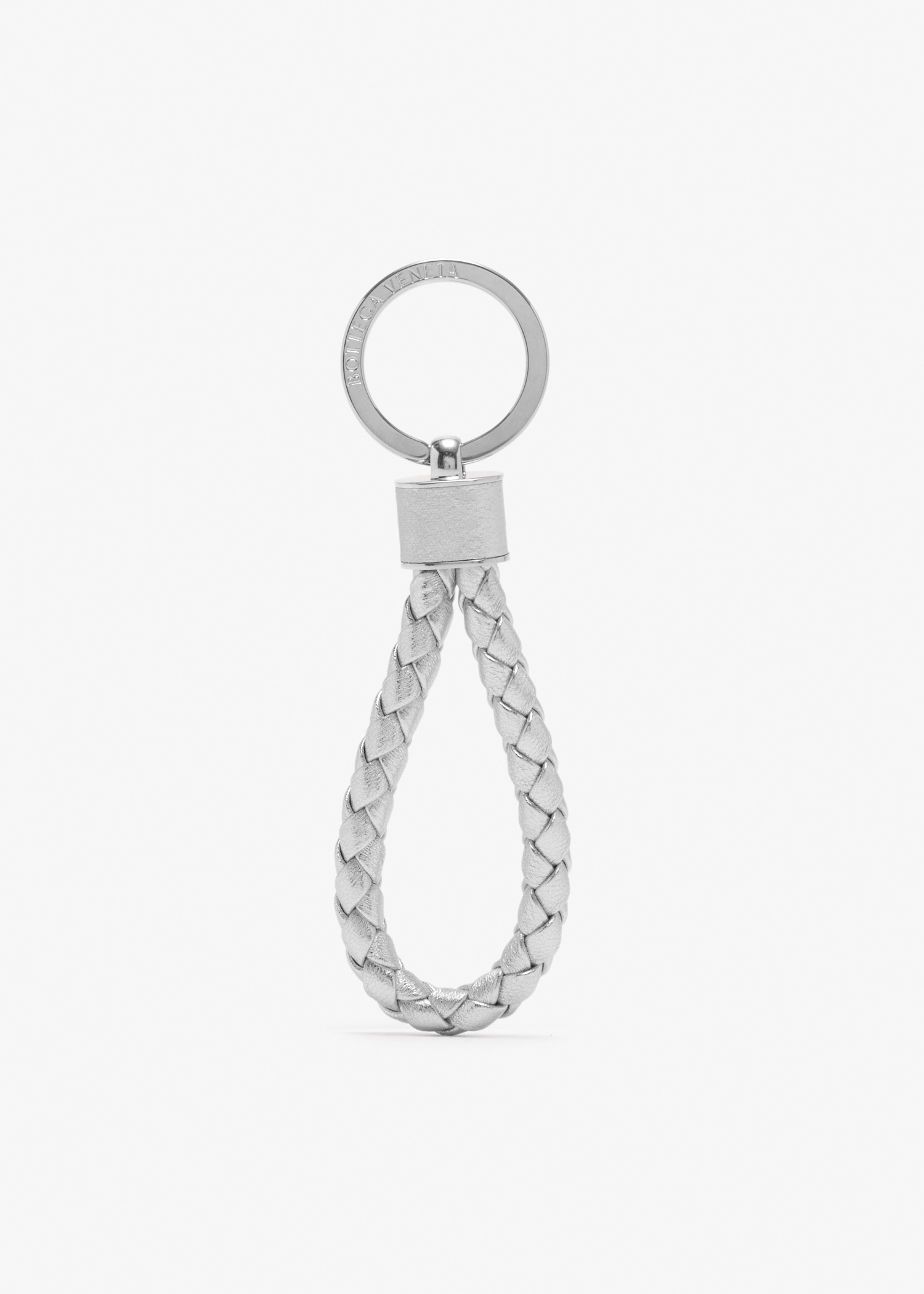 

Intreccio key ring, Silver
