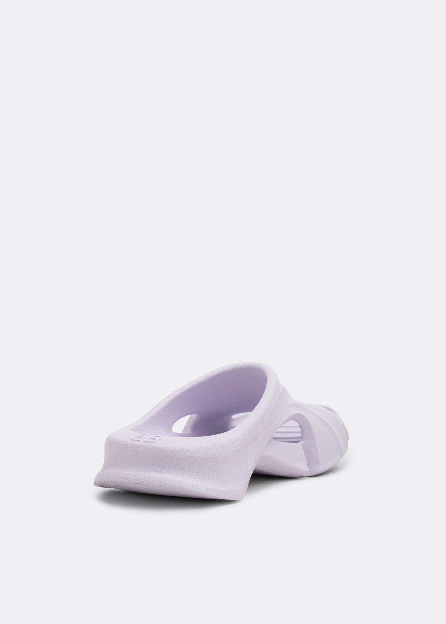 

Mold slide sandals, White