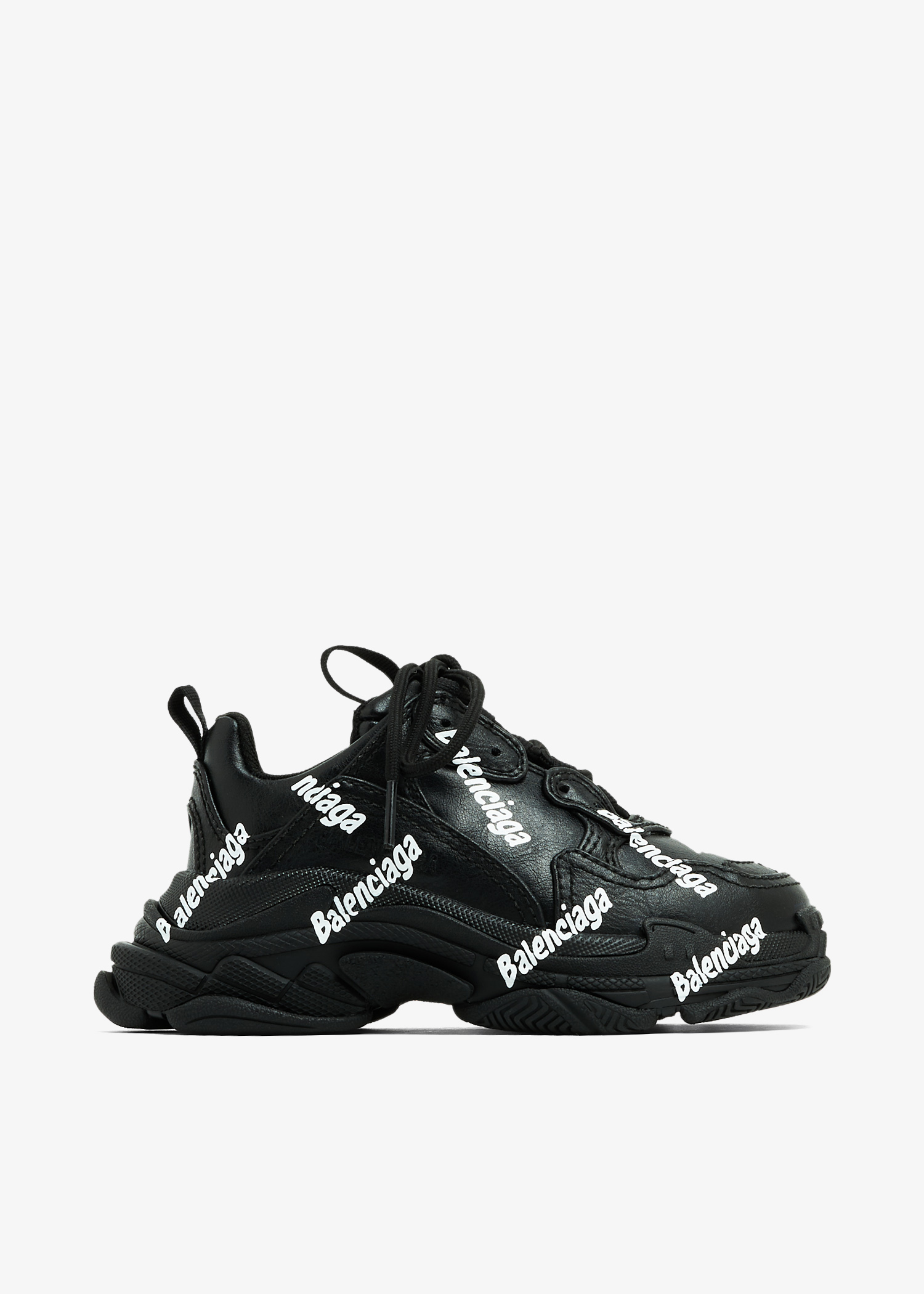 

Triple S Logotype sneakers, Black