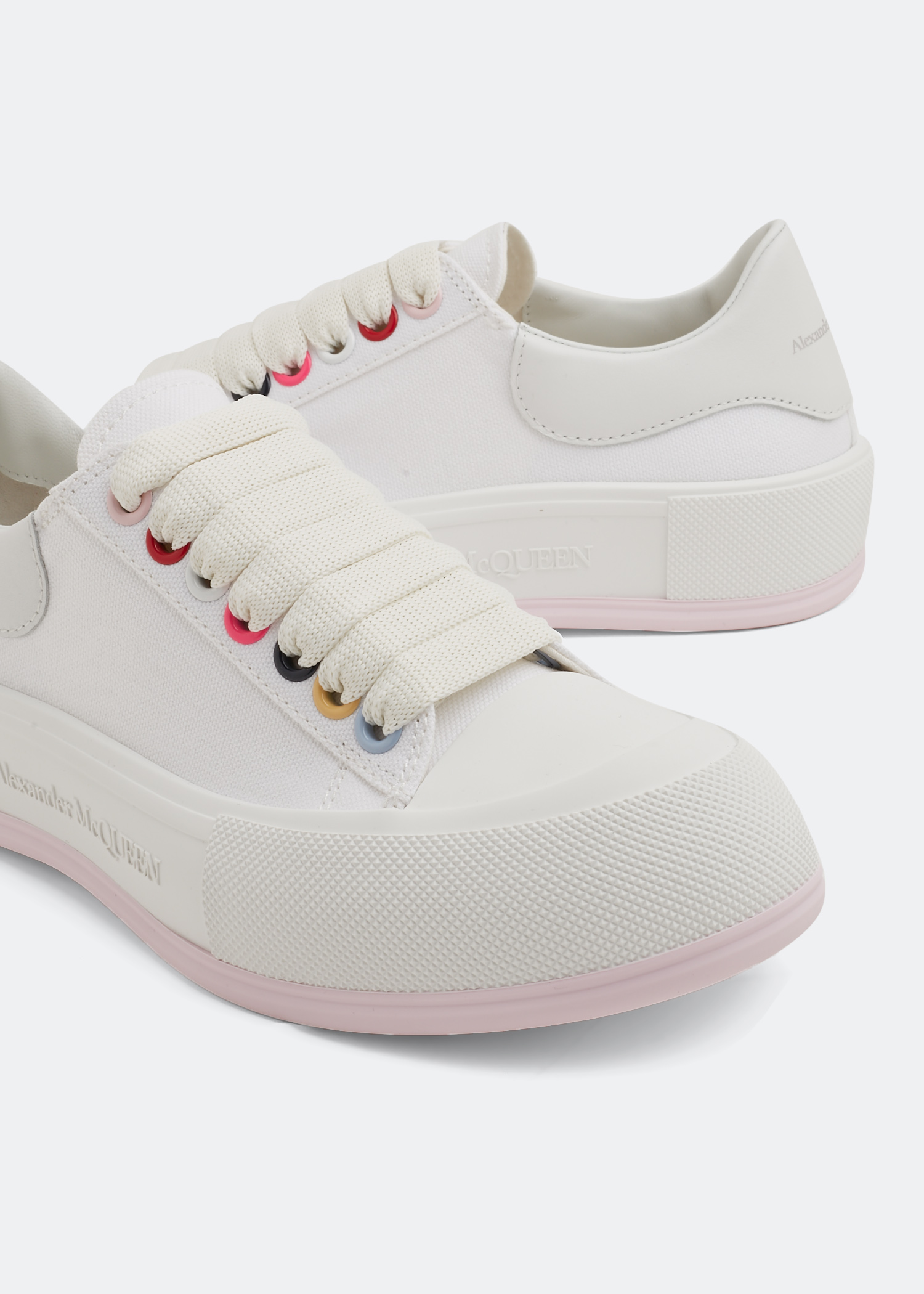

Deck Plimsoll sneakers, White