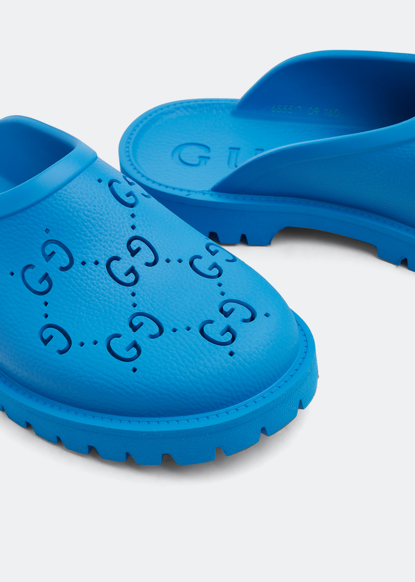 

Slip-on sandals, Blue