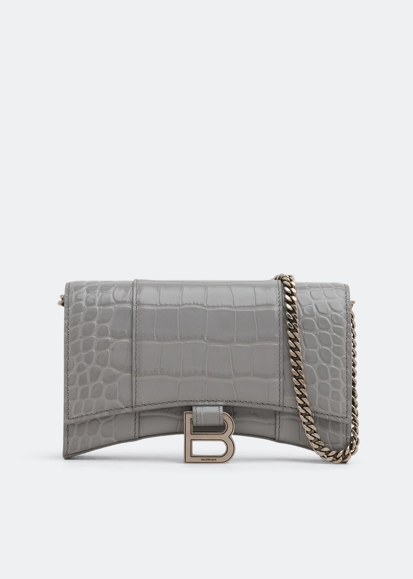 

Hourglass chain wallet, Grey