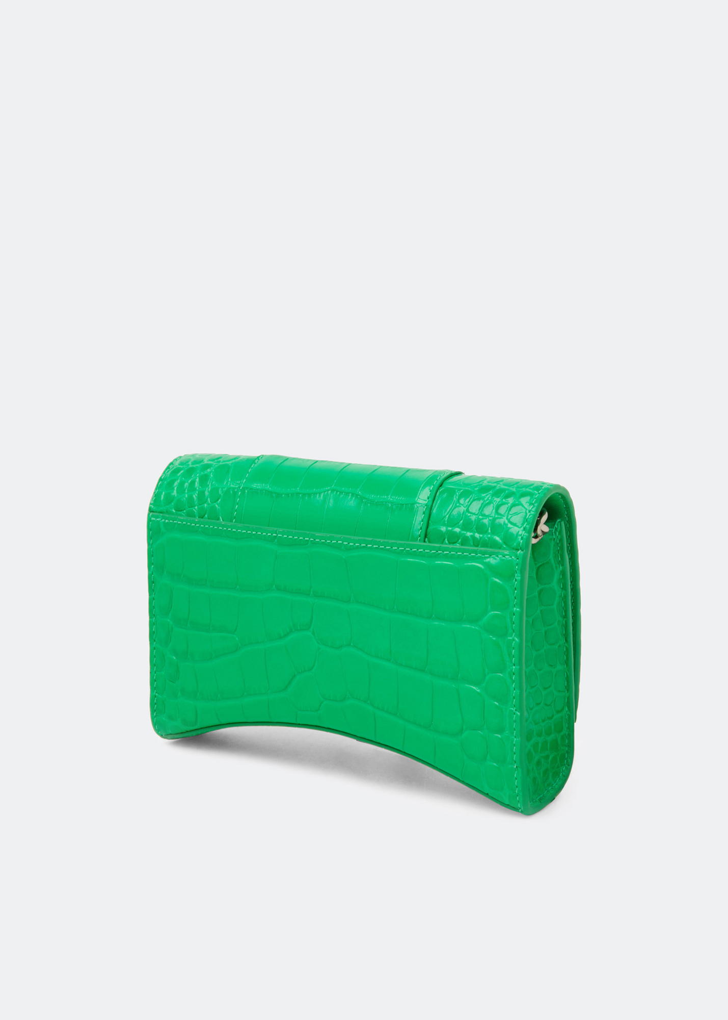 

Hourglass chain wallet, Green