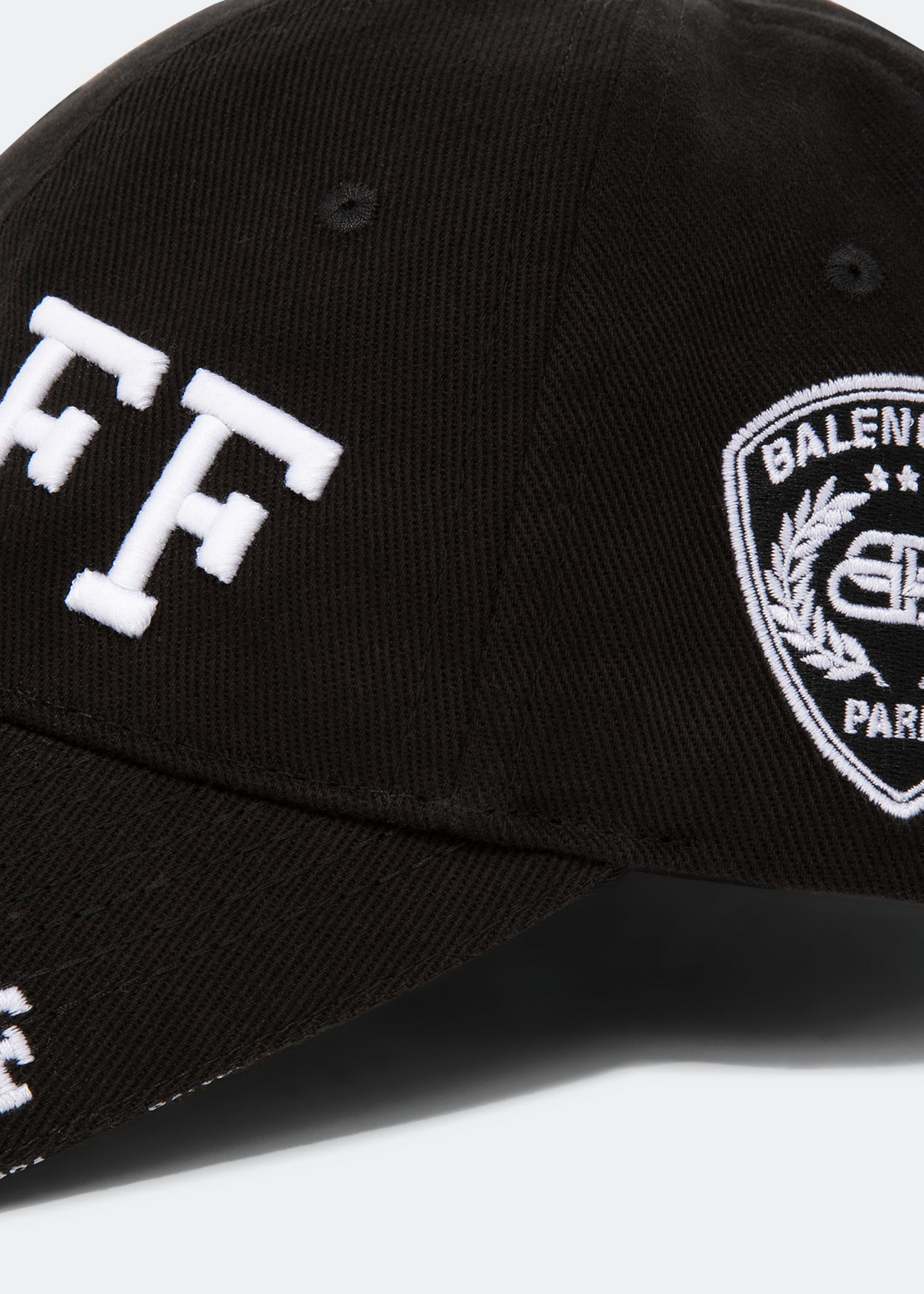 

Staff cap, Black