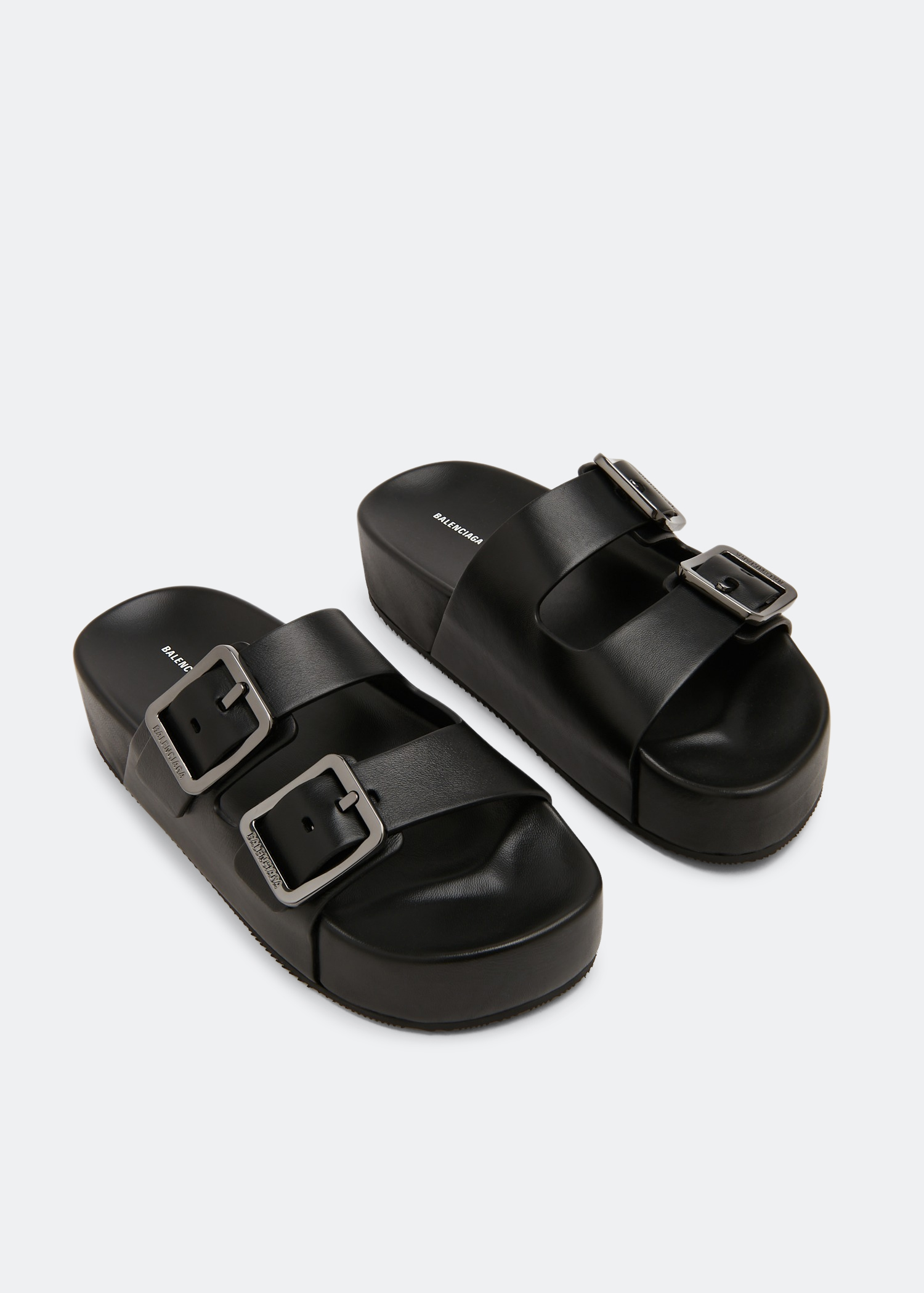 

Mallorca platform sandals, Black