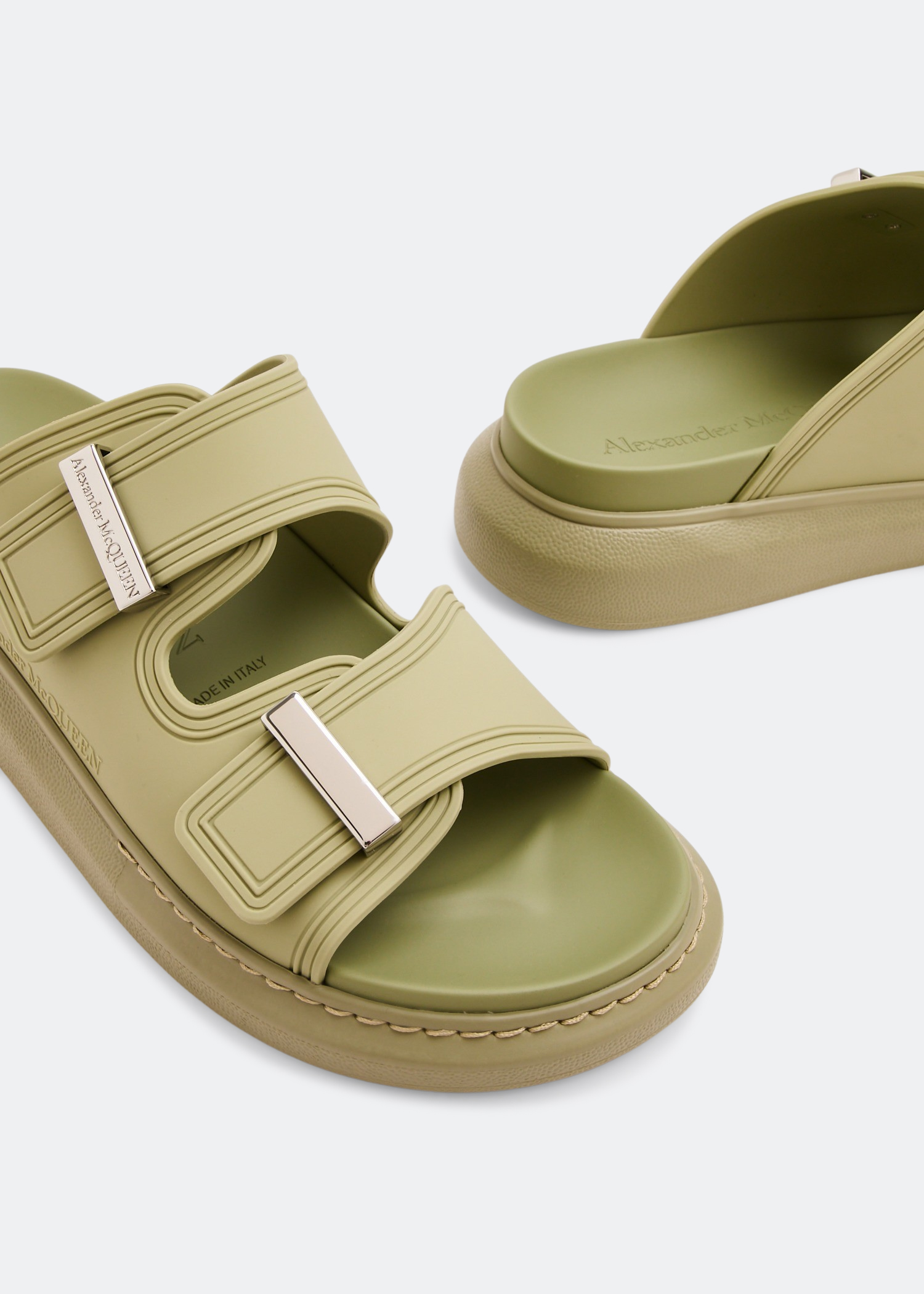 

Hybrid sandals, Green