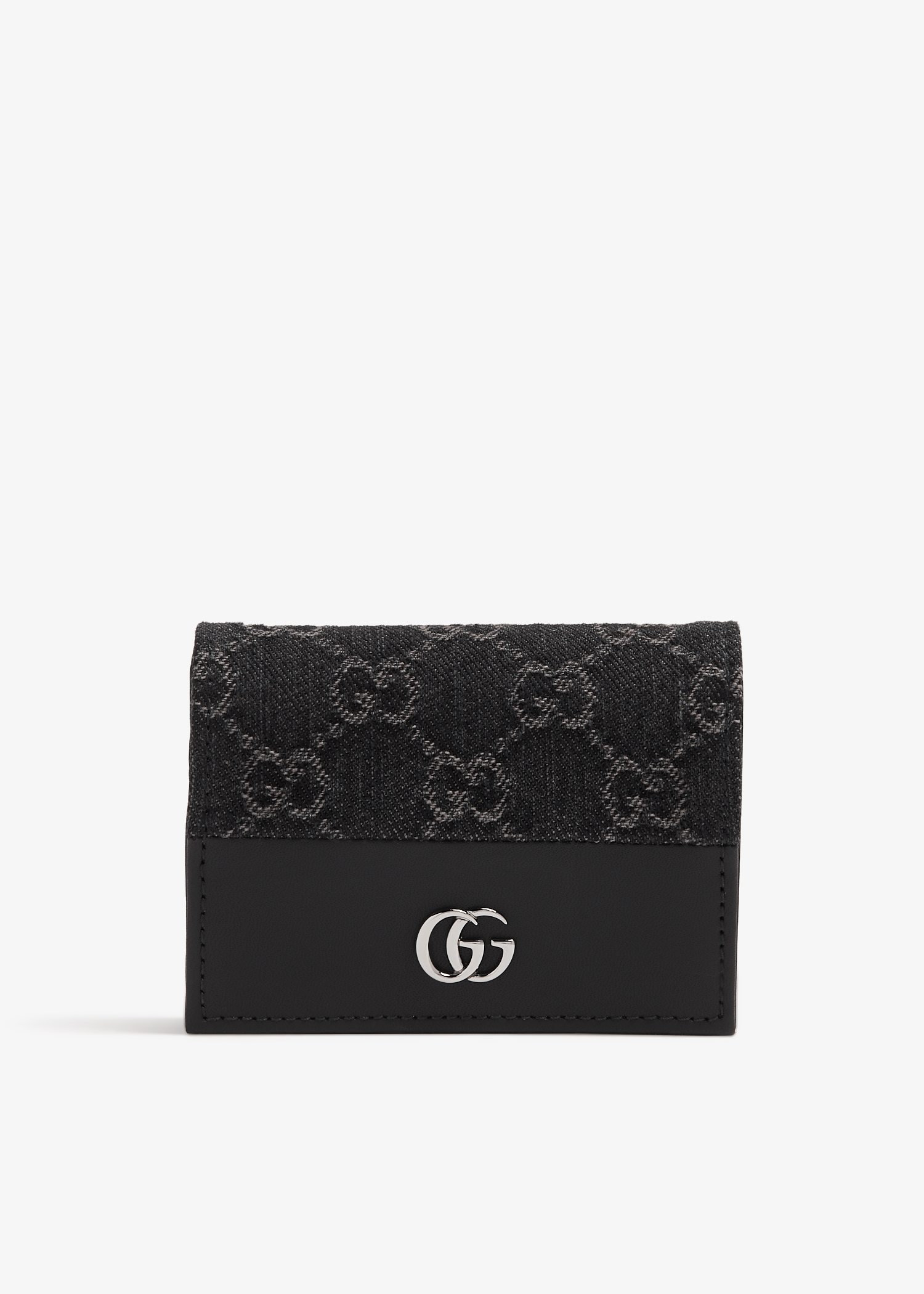 

GG Marmont card case wallet, Black