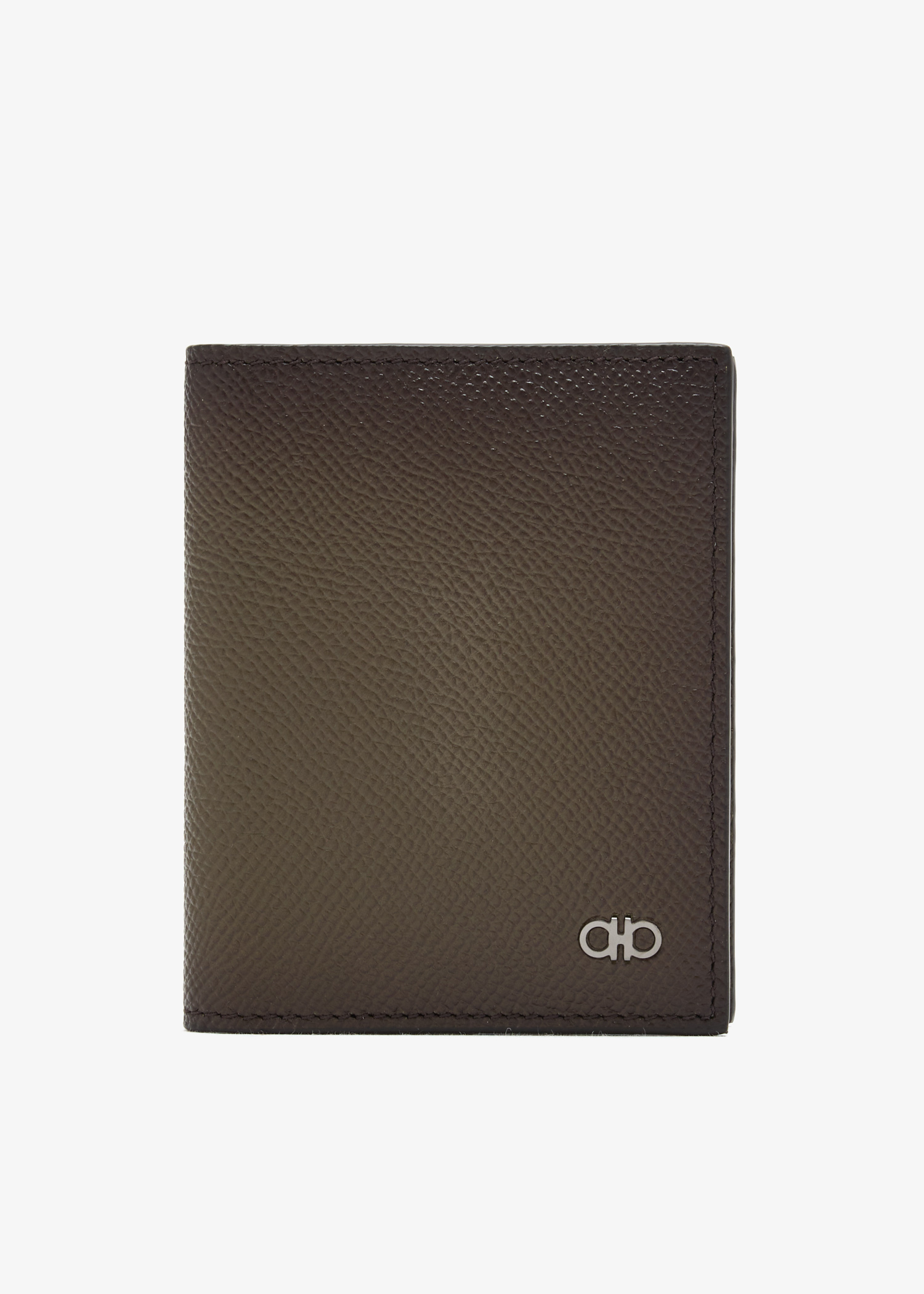 

Micro Gancini credit card holder, Brown
