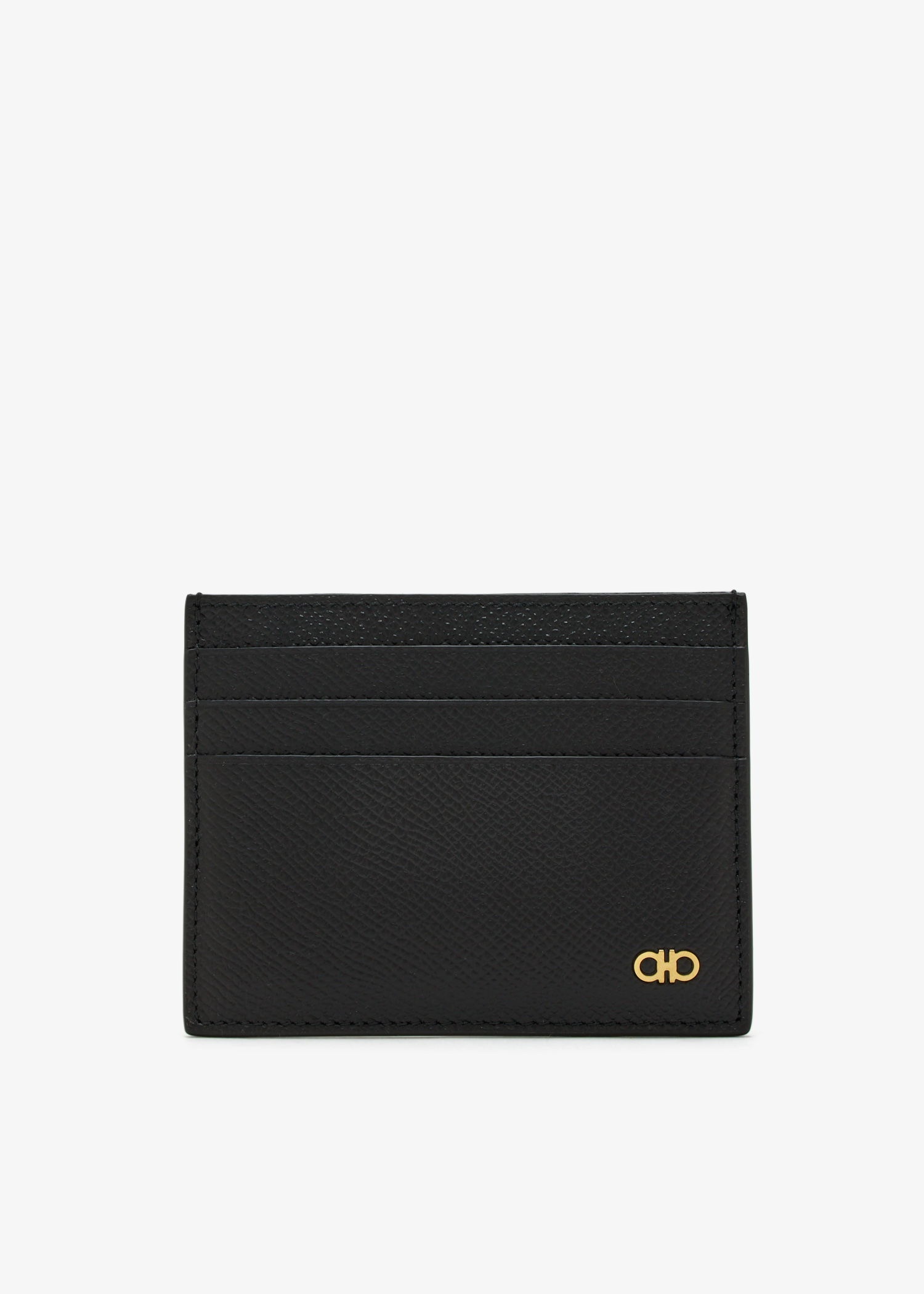 

Gancini card holder, Black