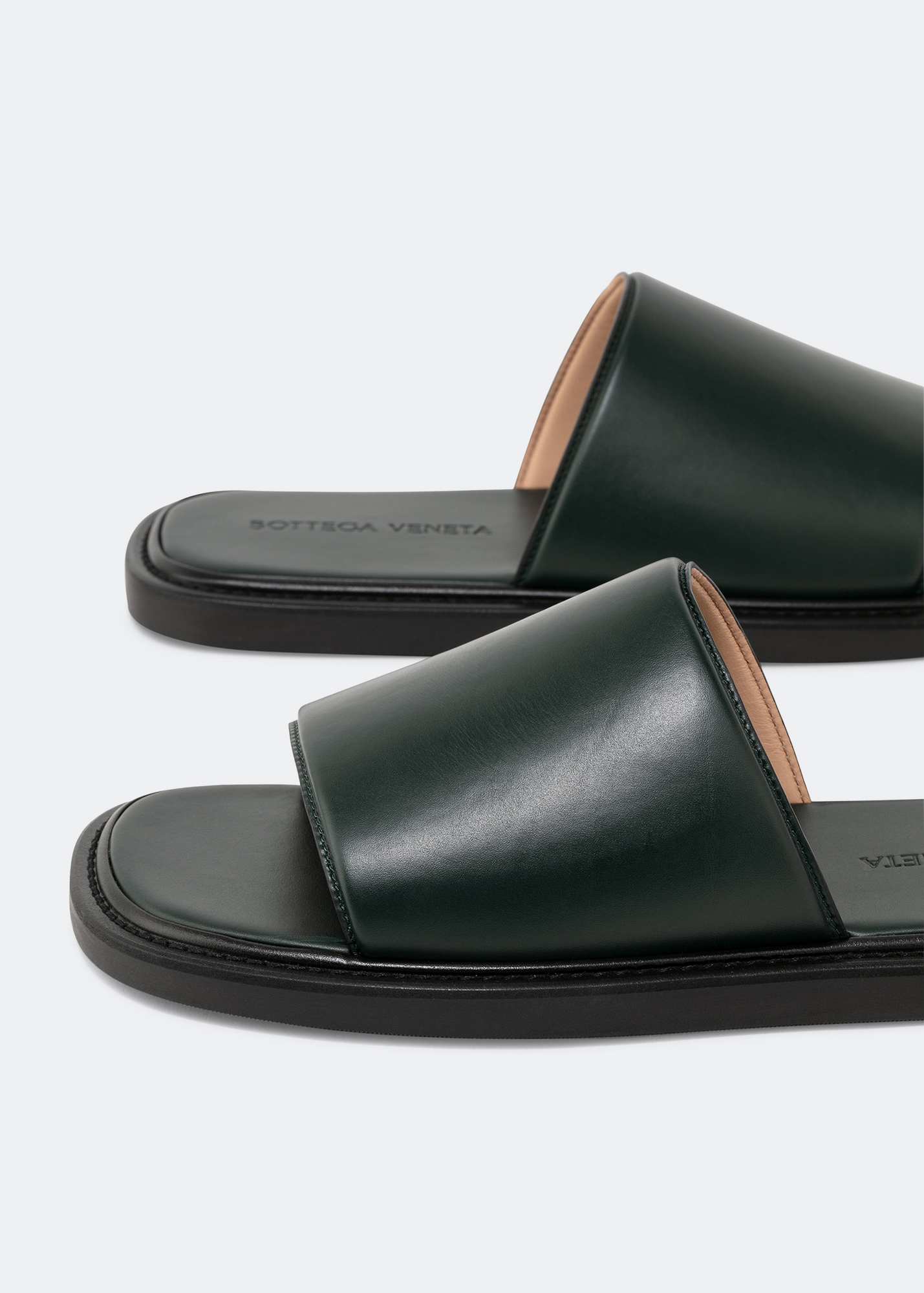 

Band sandals, Green