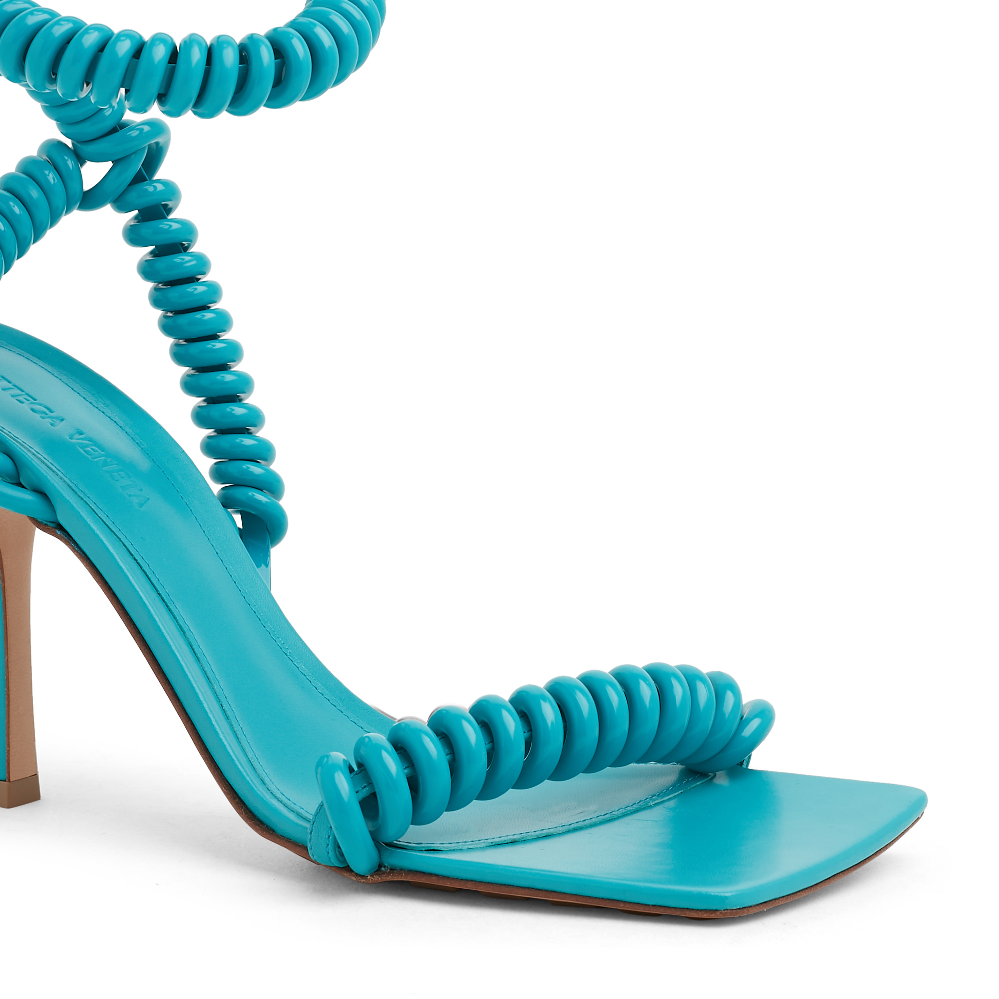 

Wire Stretch sandals, Blue