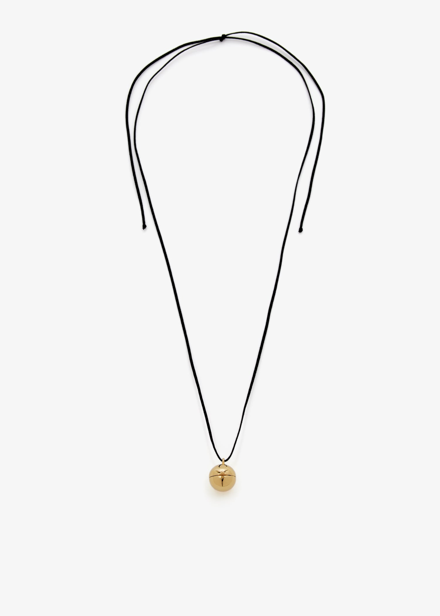 

Small Keepsake sphere pendant, Black