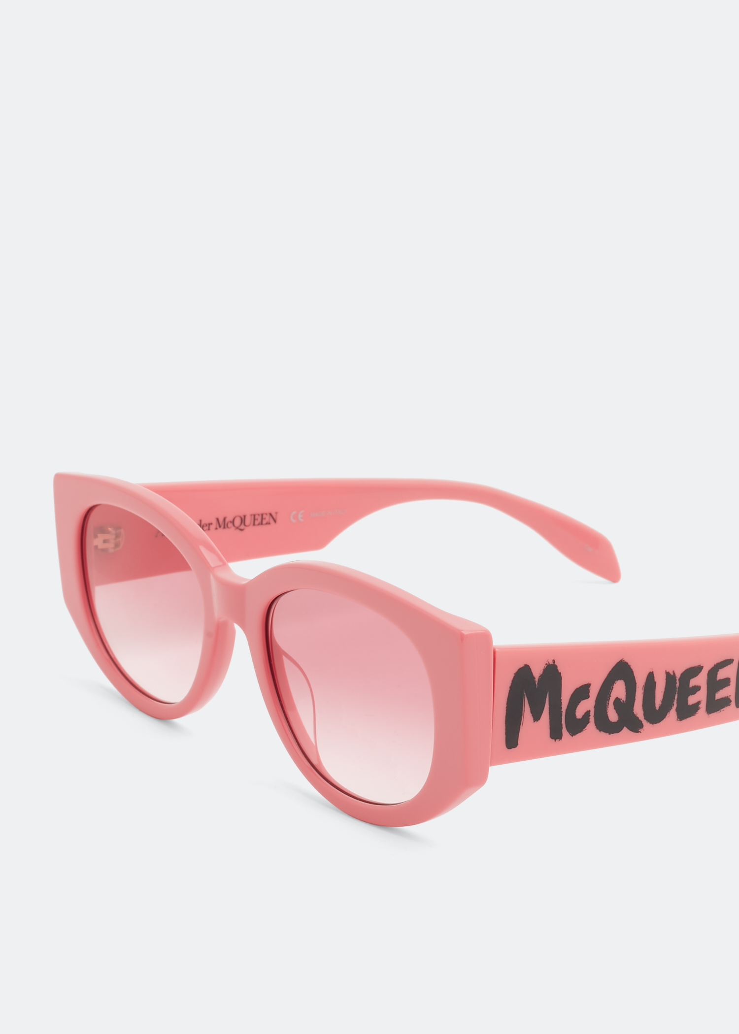 

Mcqueen Graffiti sunglasses, Pink