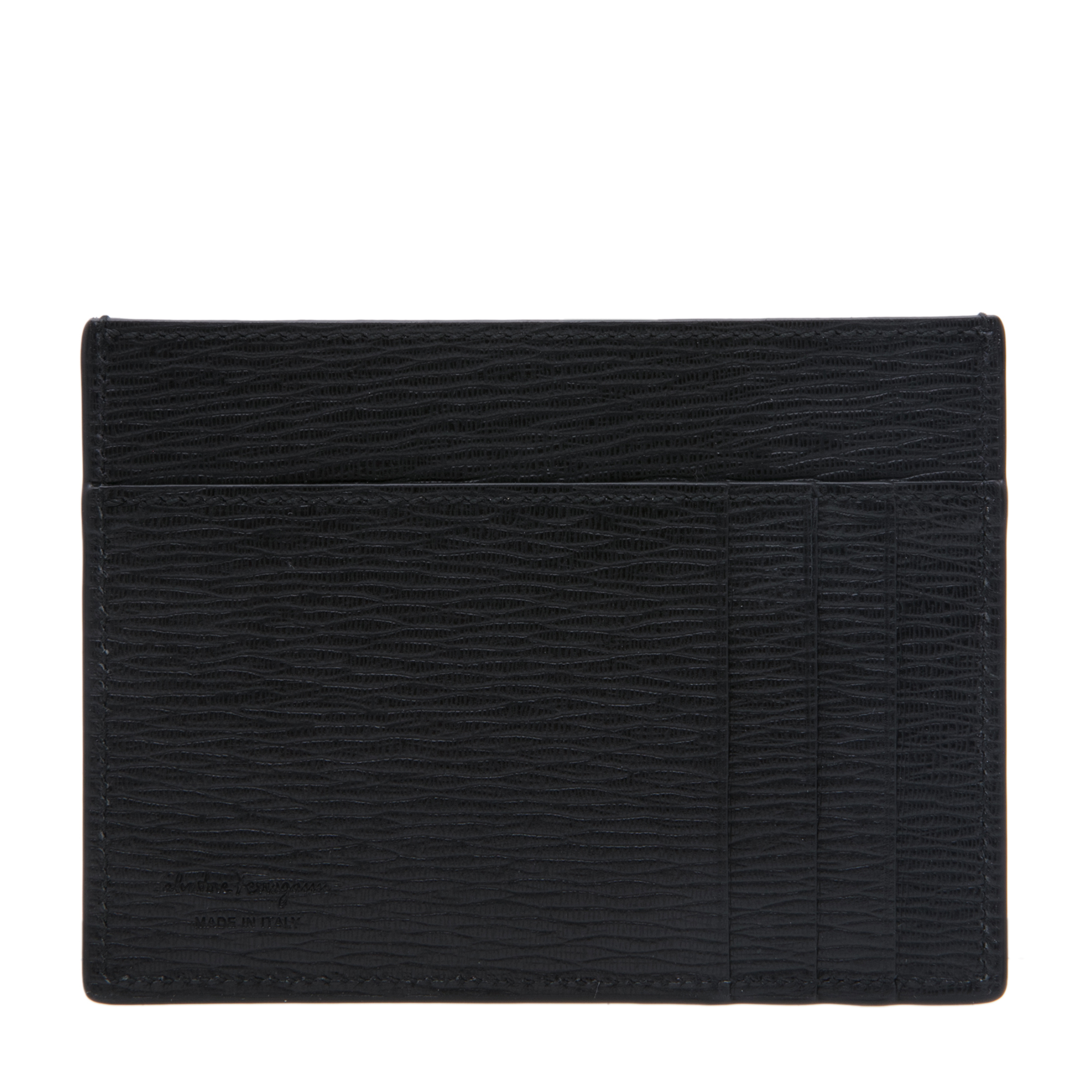 

Gancini card holder, Black