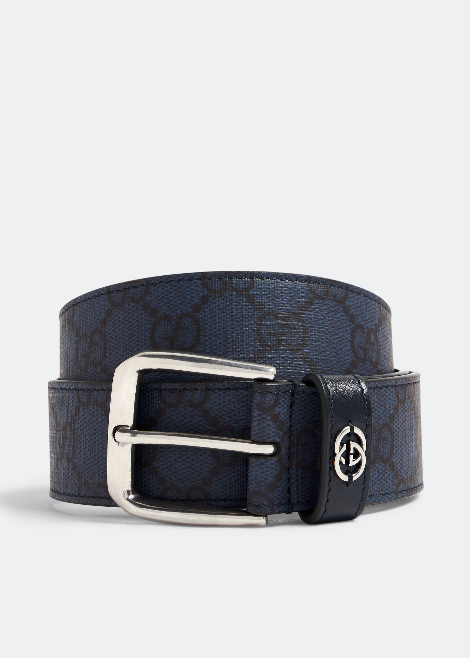 

Interlocking G belt, Blue