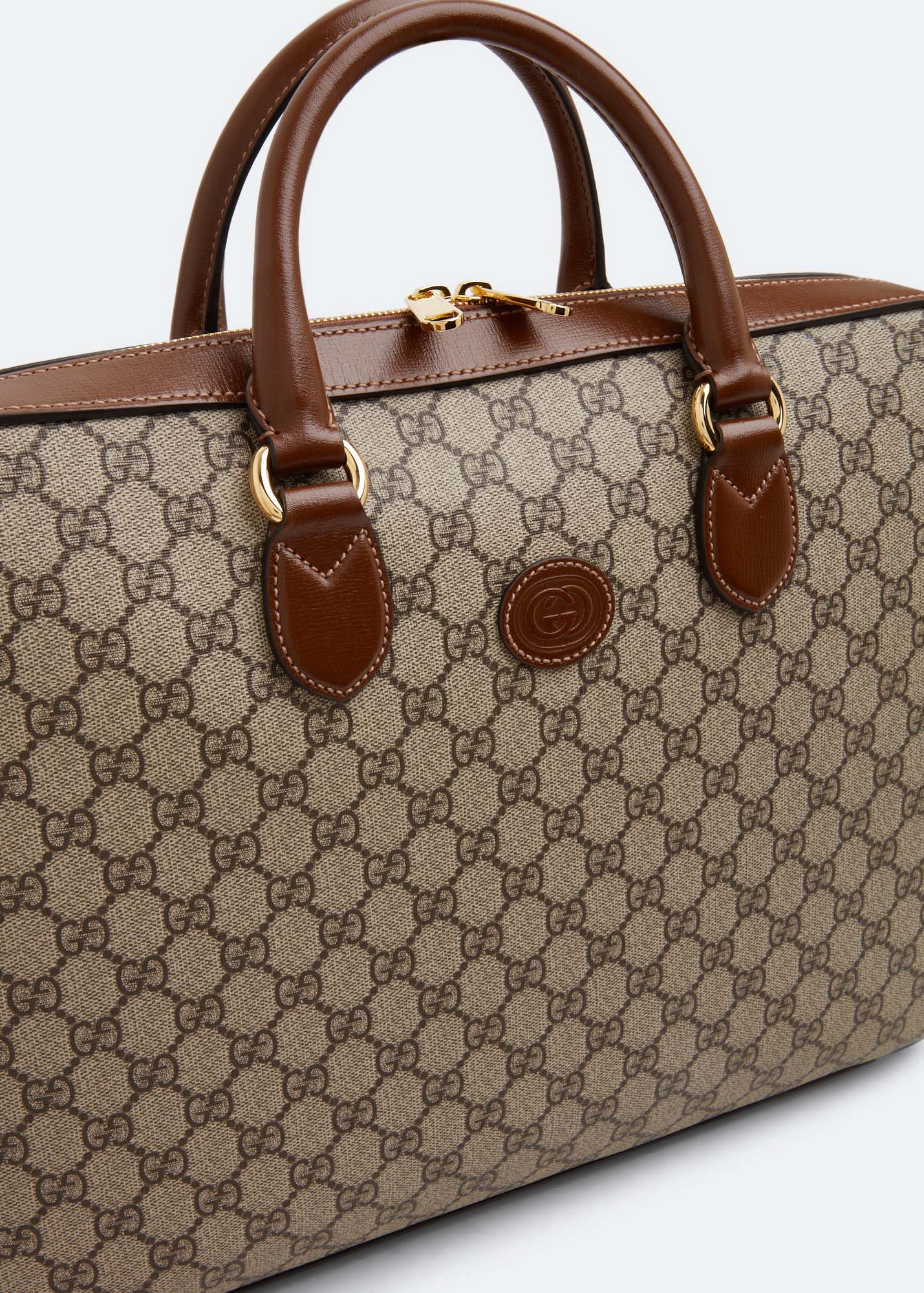 

Interlocking G business case, Beige