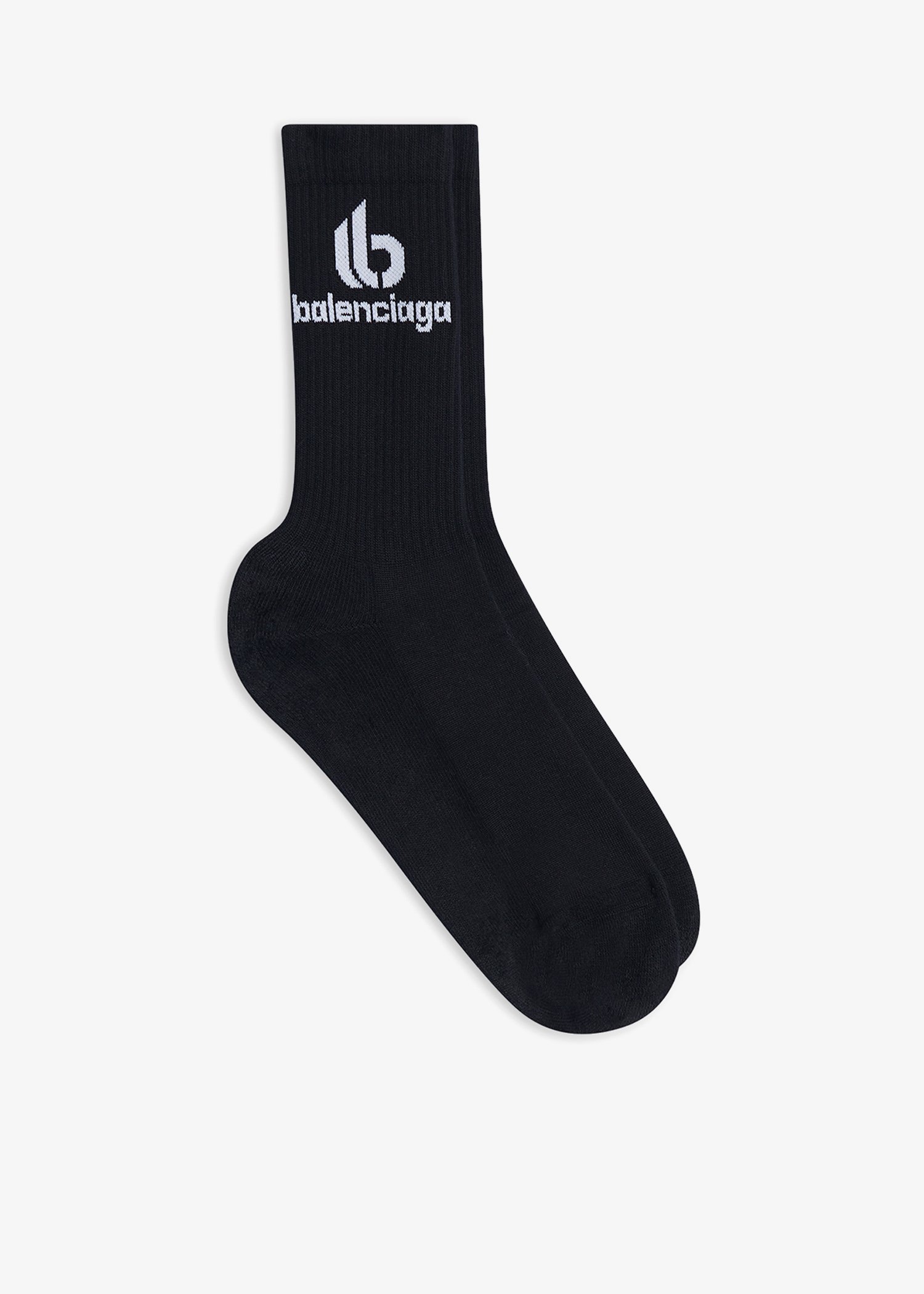 

Double B logo socks, Black