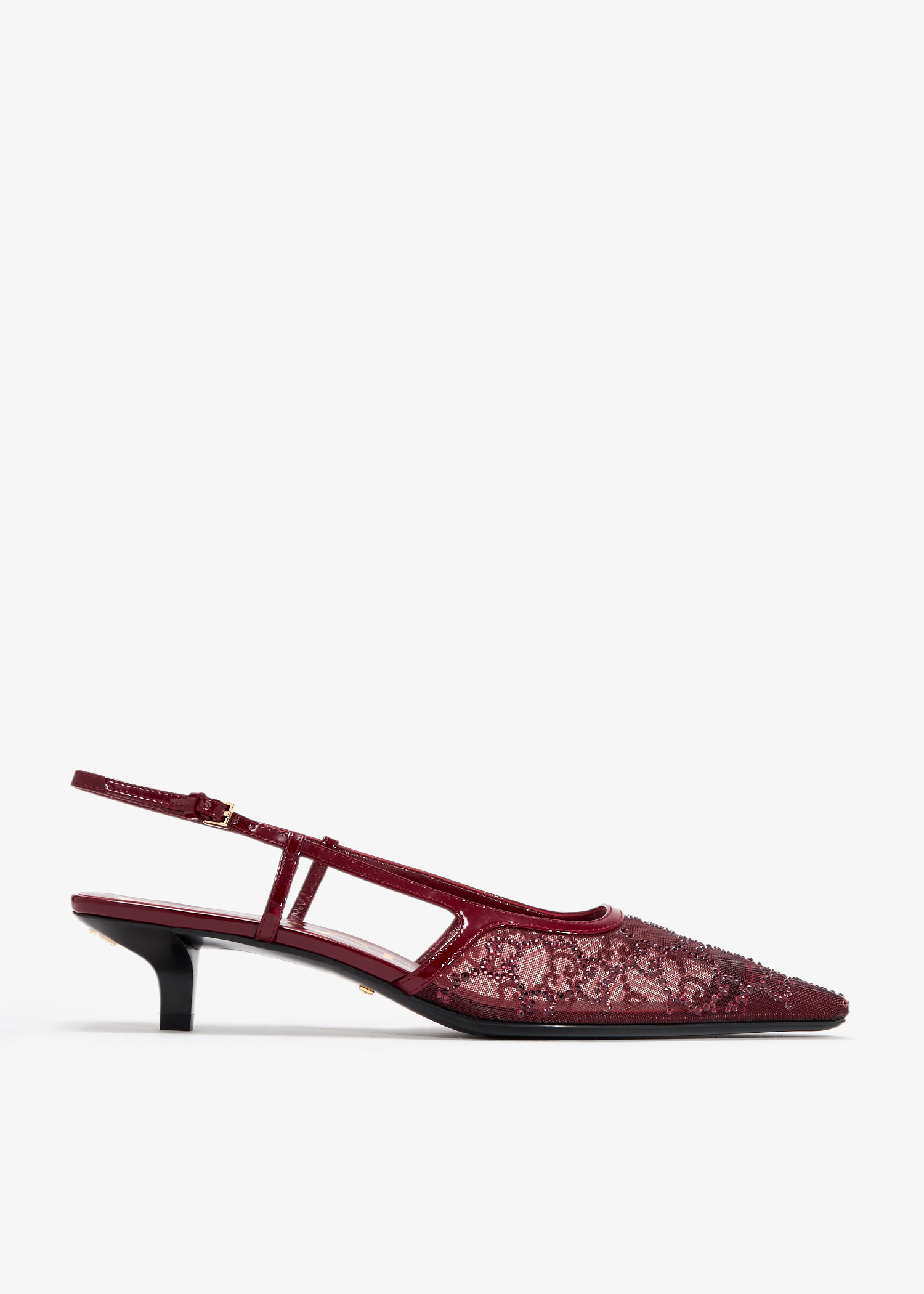 

GG slingback pumps, Red