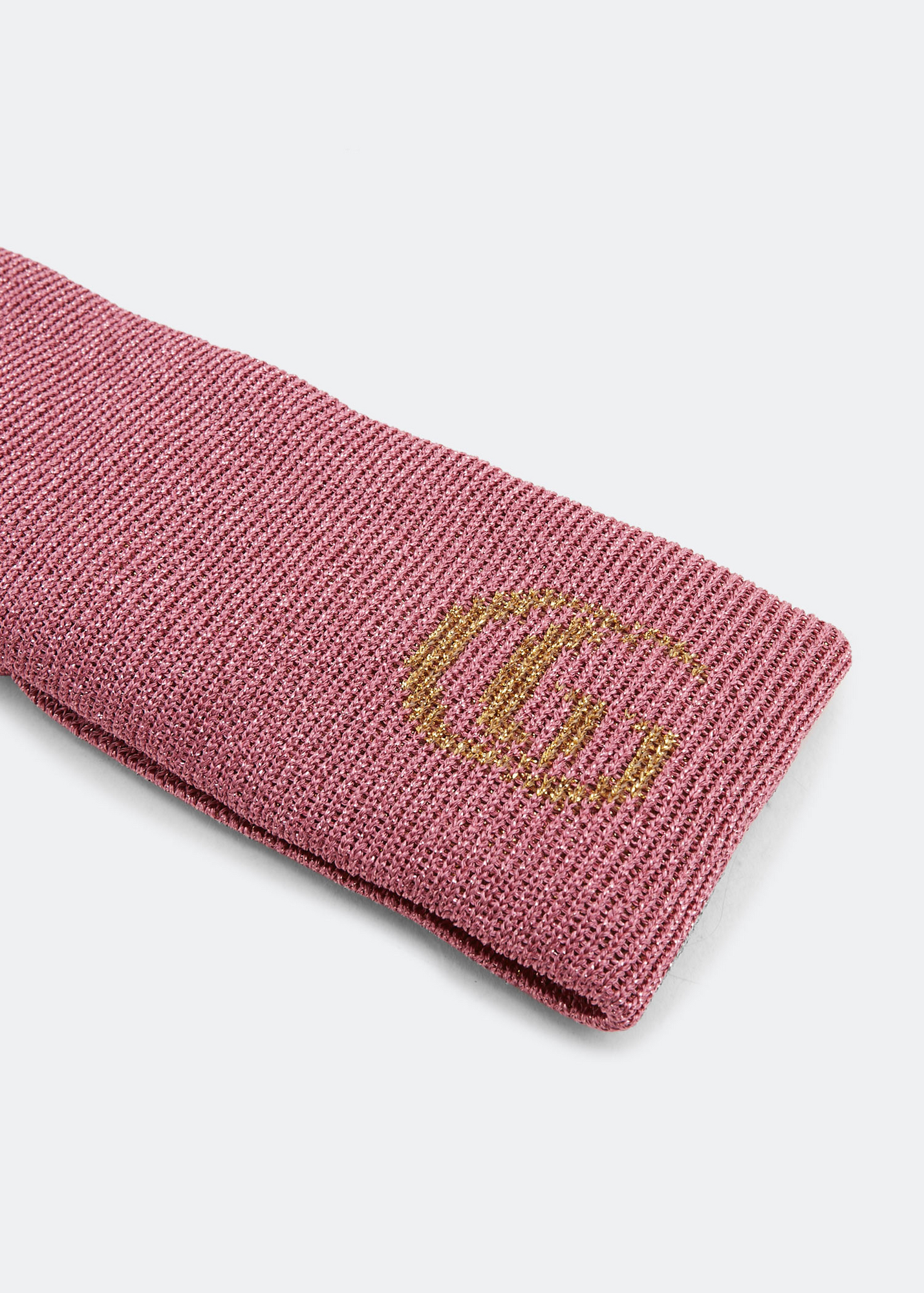 

GG lamé jacquard headband, Pink