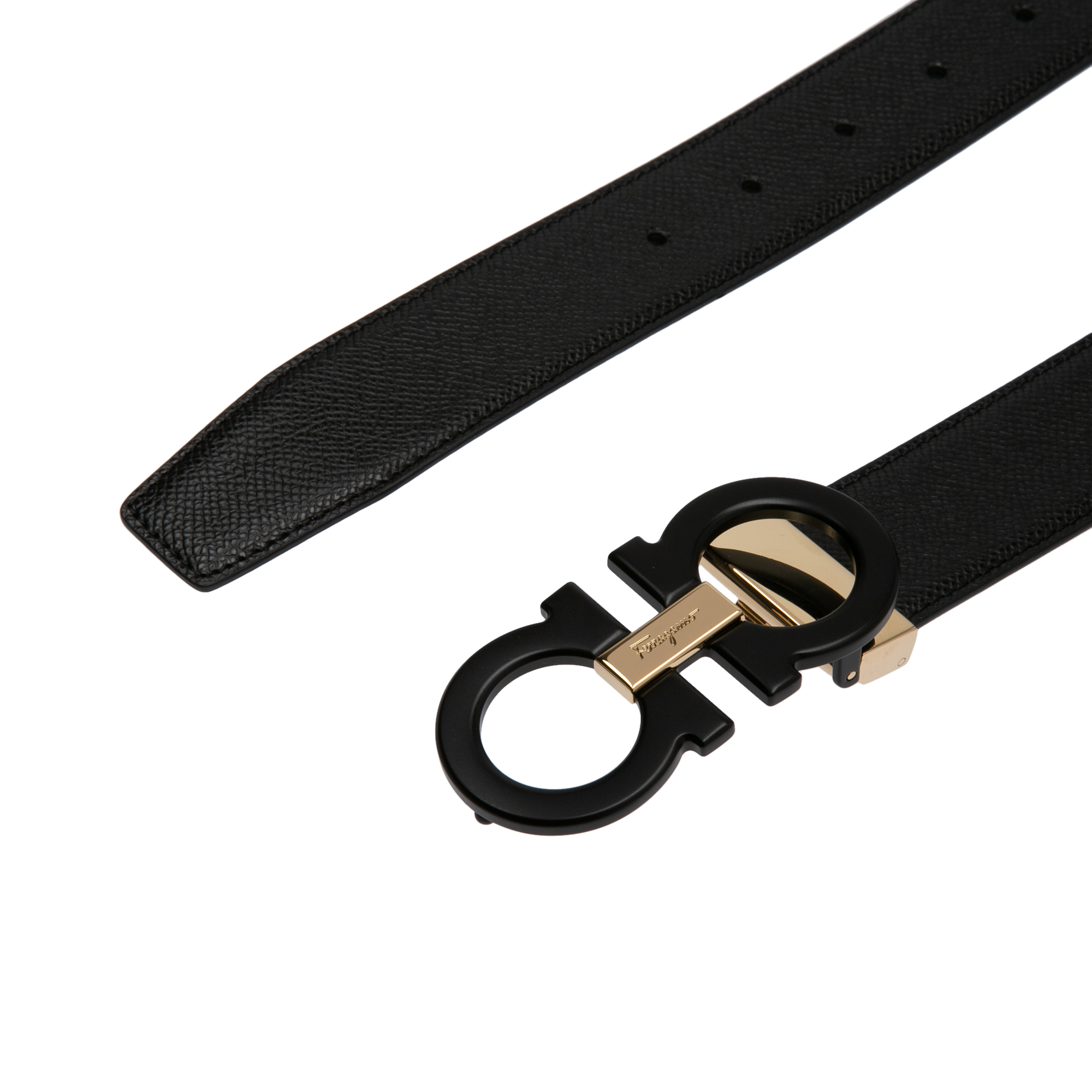 

Gancini belt, Black