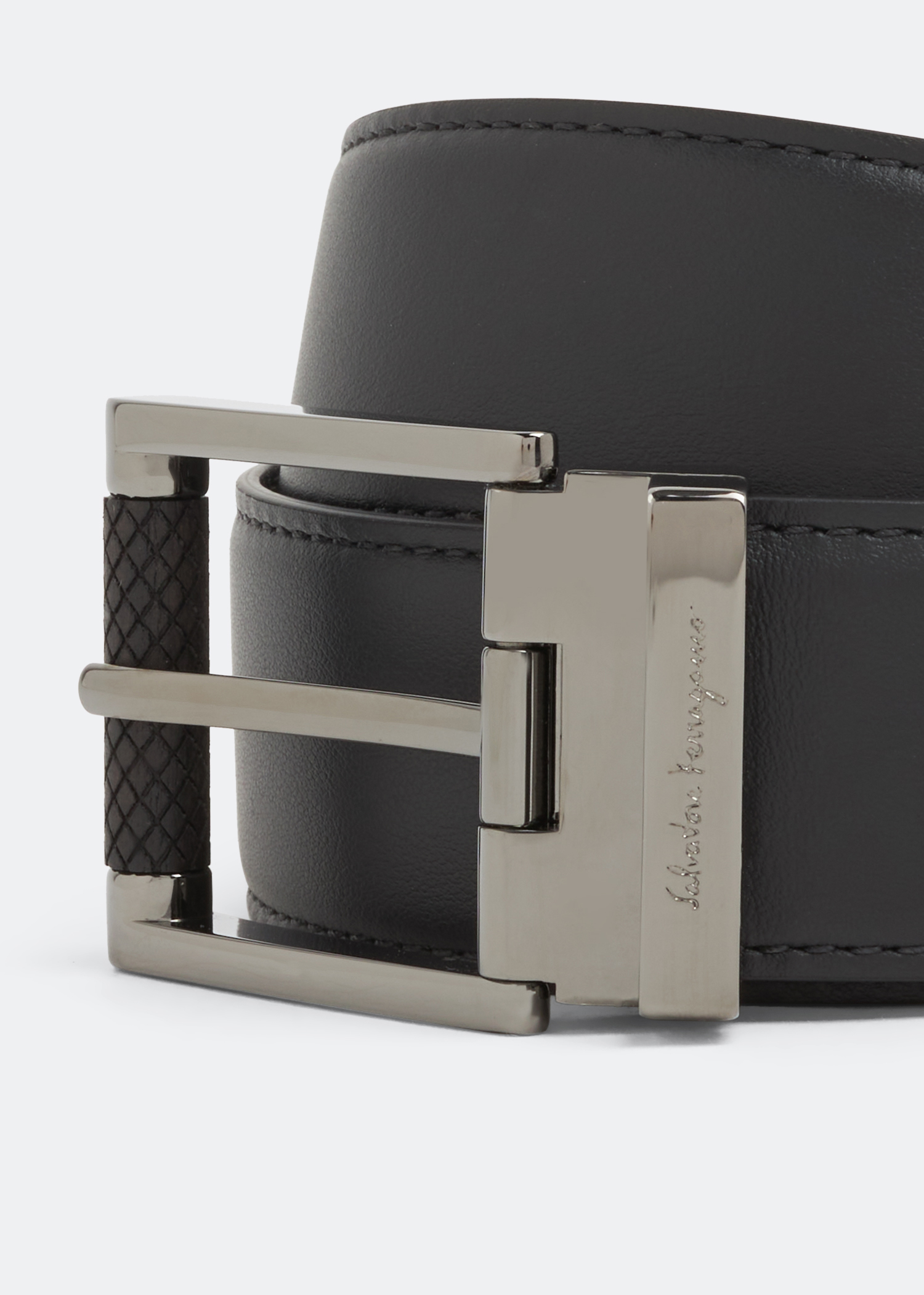 

Reversible belt, Black