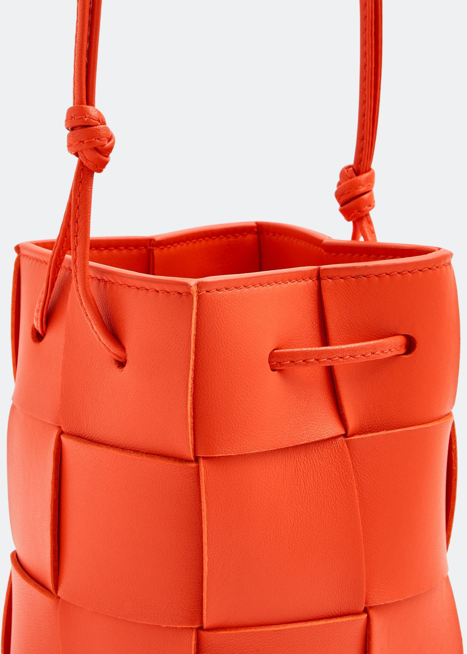 

Mini Cassette bucket bag, Red