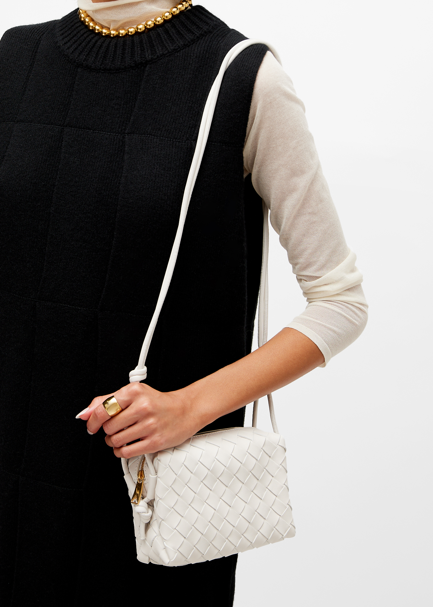 

Mini Loop camera bag, White